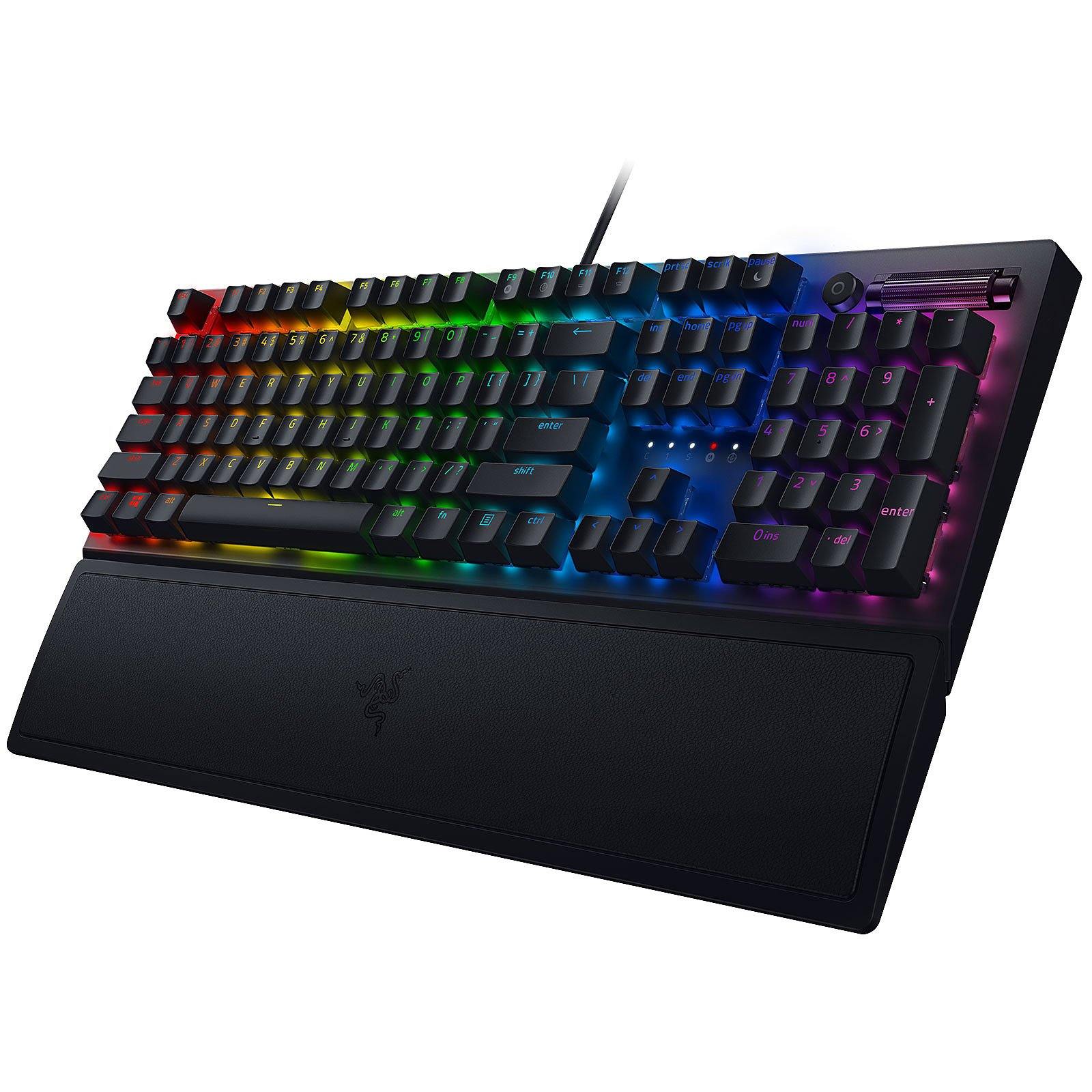 Razer BlackWidow V3 - Switches Razer Green prix maroc- Smartmarket.ma