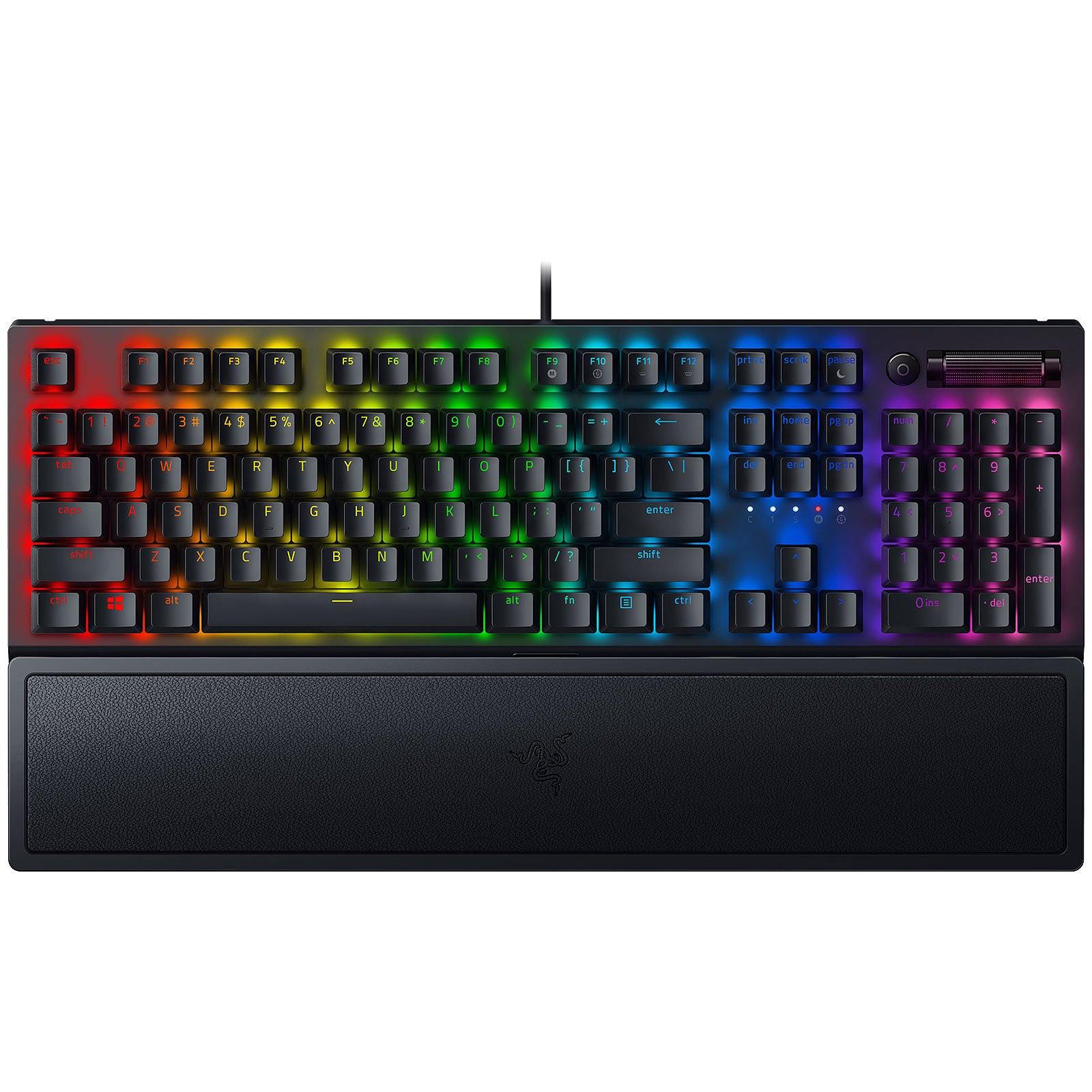 Razer BlackWidow V3 - Switches Razer Green prix maroc- Smartmarket.ma
