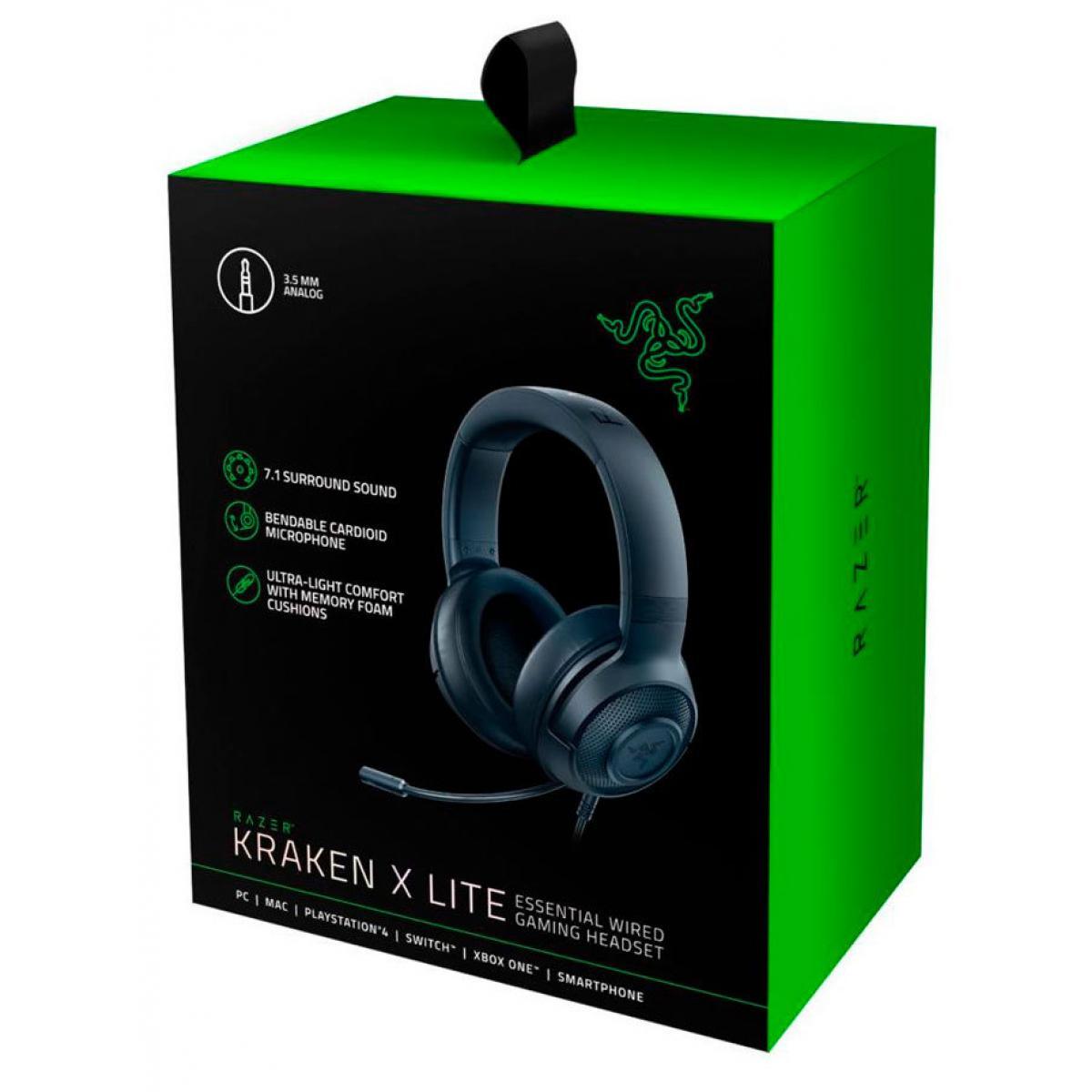 Razer Kraken X Lite - Noir prix maroc- Smartmarket.ma