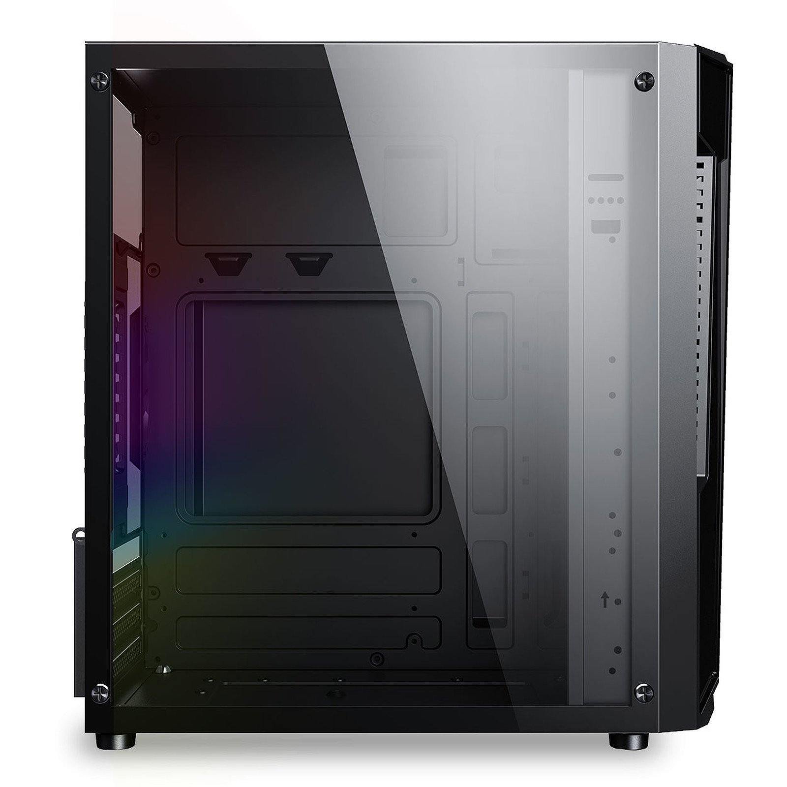 Spirit of Gamer Deathmatch 3 ARGB Edition | Boîtier Mini Tour Noir avec fenêtre prix maroc- Smartmarket.ma