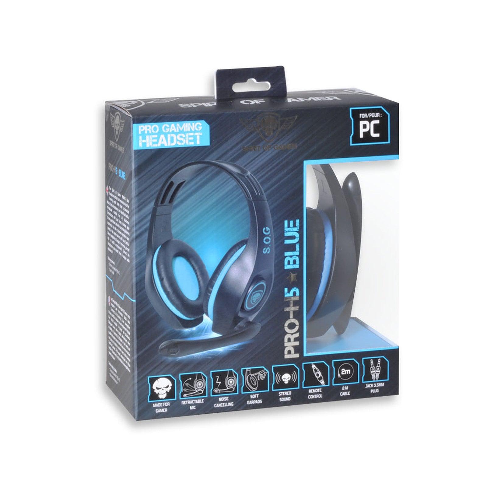 Spirit Of Gamer Pro-H5 - Bleu prix maroc- Smartmarket.ma