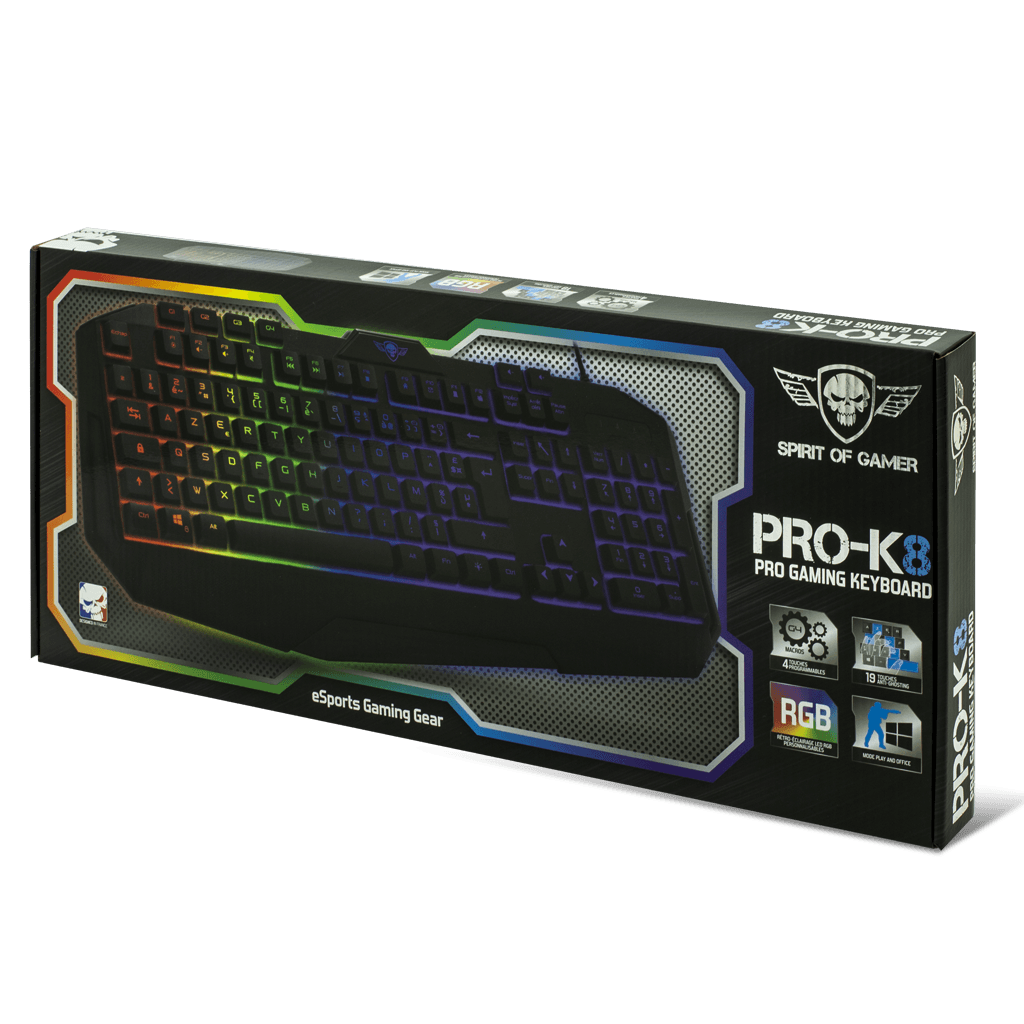 Spirit of Gamer Pro-K8 prix maroc- Smartmarket.ma