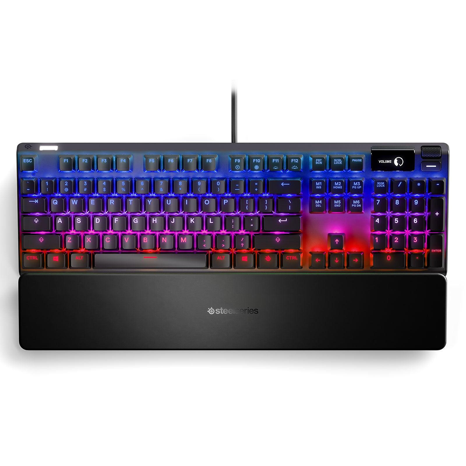STEELSERIES APEX 7 - Clavier Gamer | SWITCHES QX2 RED prix maroc- Smartmarket.ma