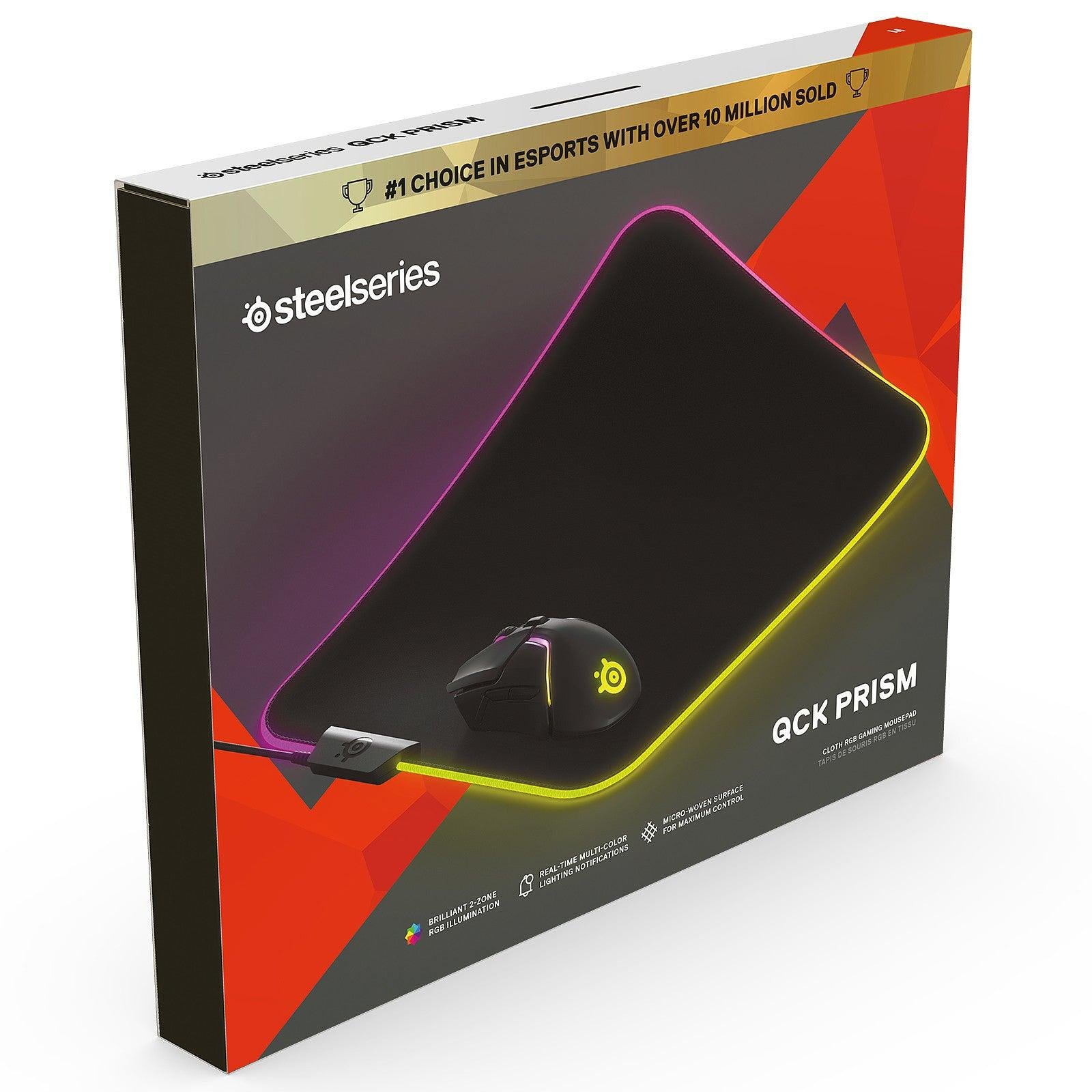 SteelSeries QcK Prism Cloth - Taille M prix maroc- Smartmarket.ma