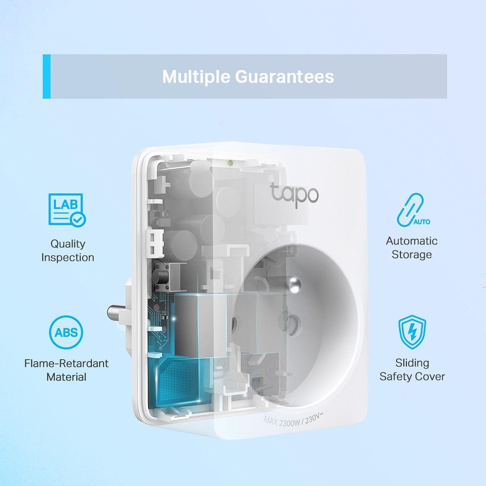 TP-Link Tapo P100 - Mini Prise connectée Wi-Fi 2.4 GHz prix maroc- Smartmarket.ma