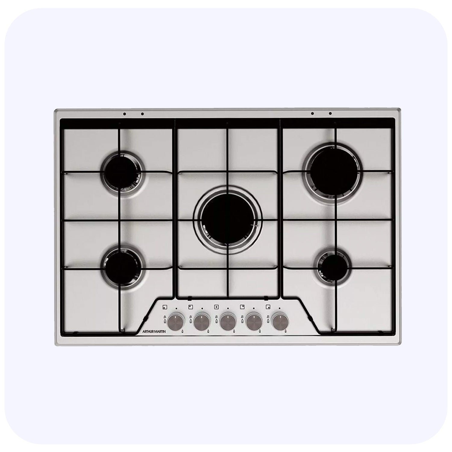 51 PLAQUE DE CUISSON À GAZ ARTHUR MARTIN AGS7524SX