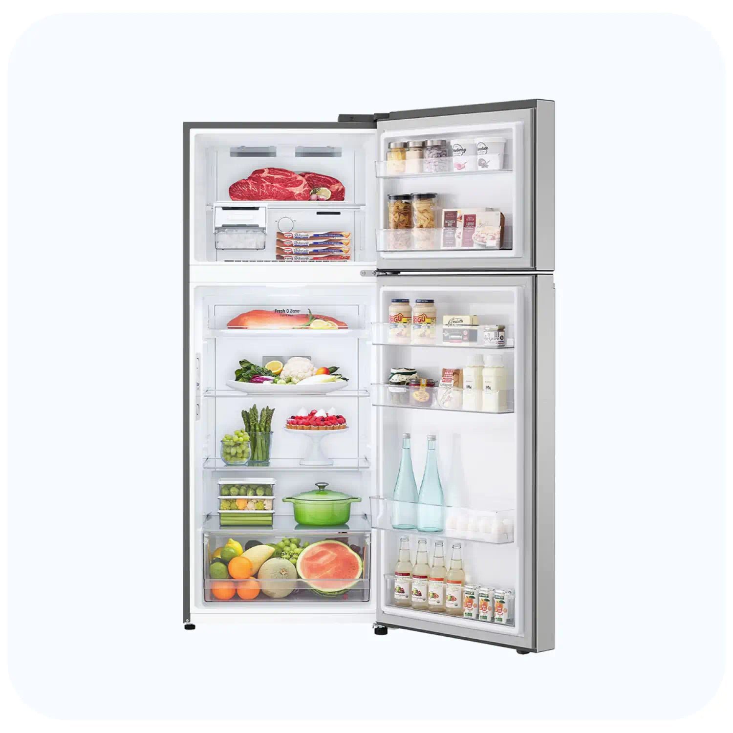GR-B342PLGB_2_a443b545-ef18-4f5a-bf2f-74f8d585a697 Réfrigérateur LG GR-B342PLGB 2 PORTES 272L NET INOX