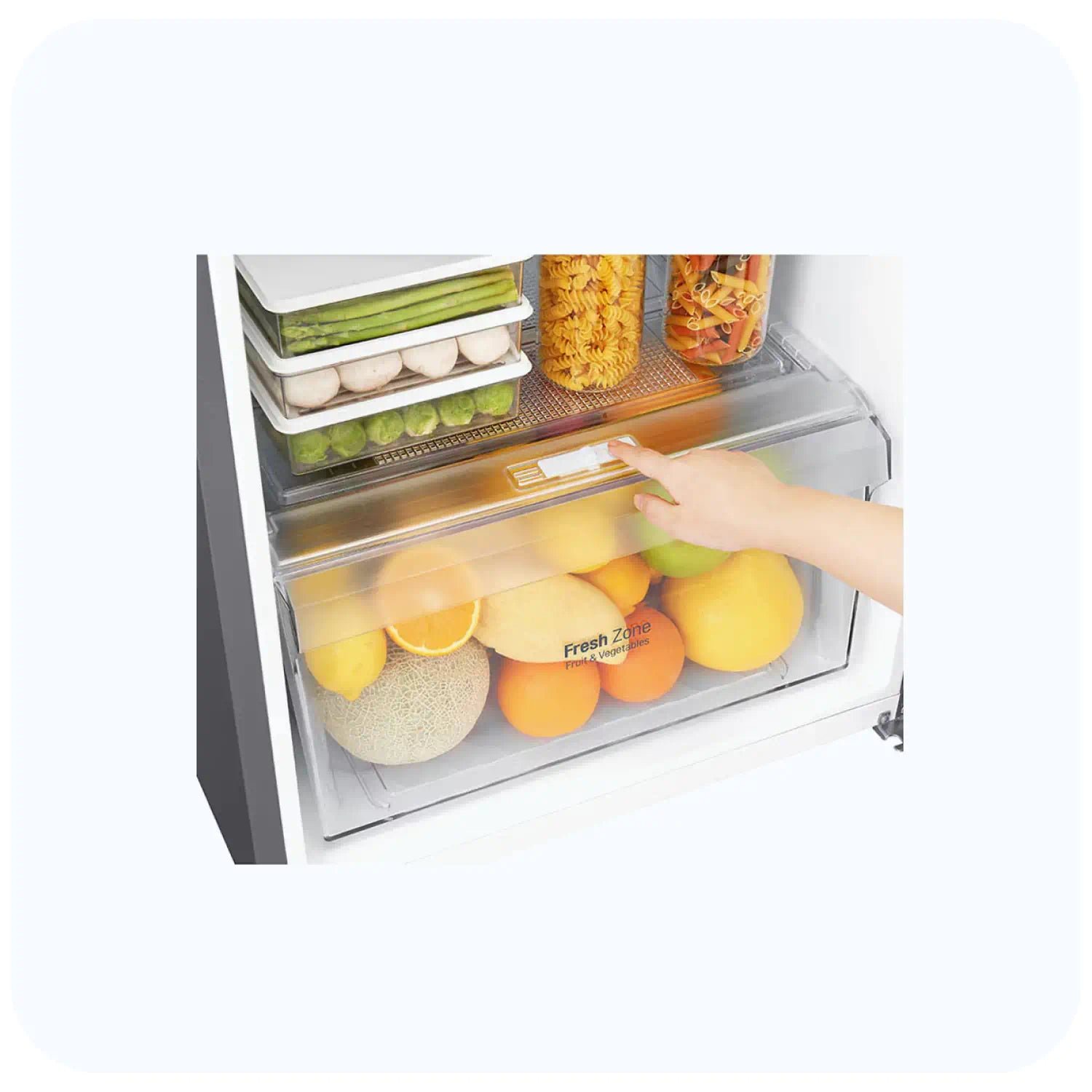 LG GR-B354SQCB 2 DOORS 272L STAINLESS STEEL REFRIGERATOR