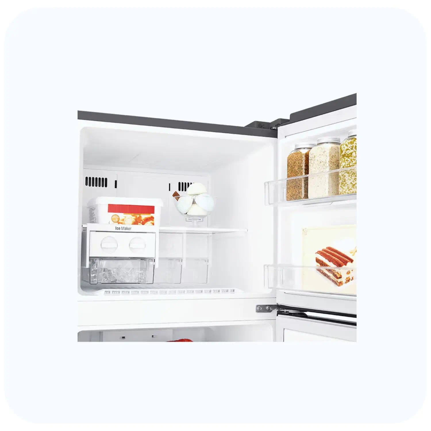 LG GR-B354SQCB 2 DOORS 272L STAINLESS STEEL REFRIGERATOR