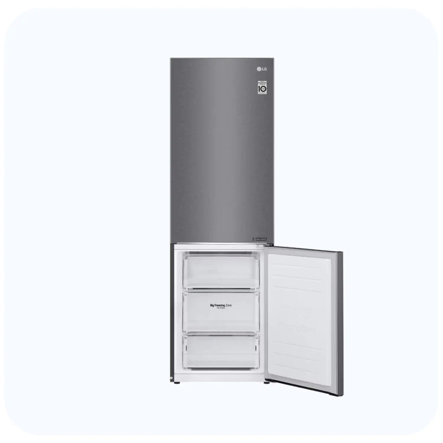 LG GR-B479NQDM 341L COMBINED FRIDGE WITH BLACK DISPLAY
