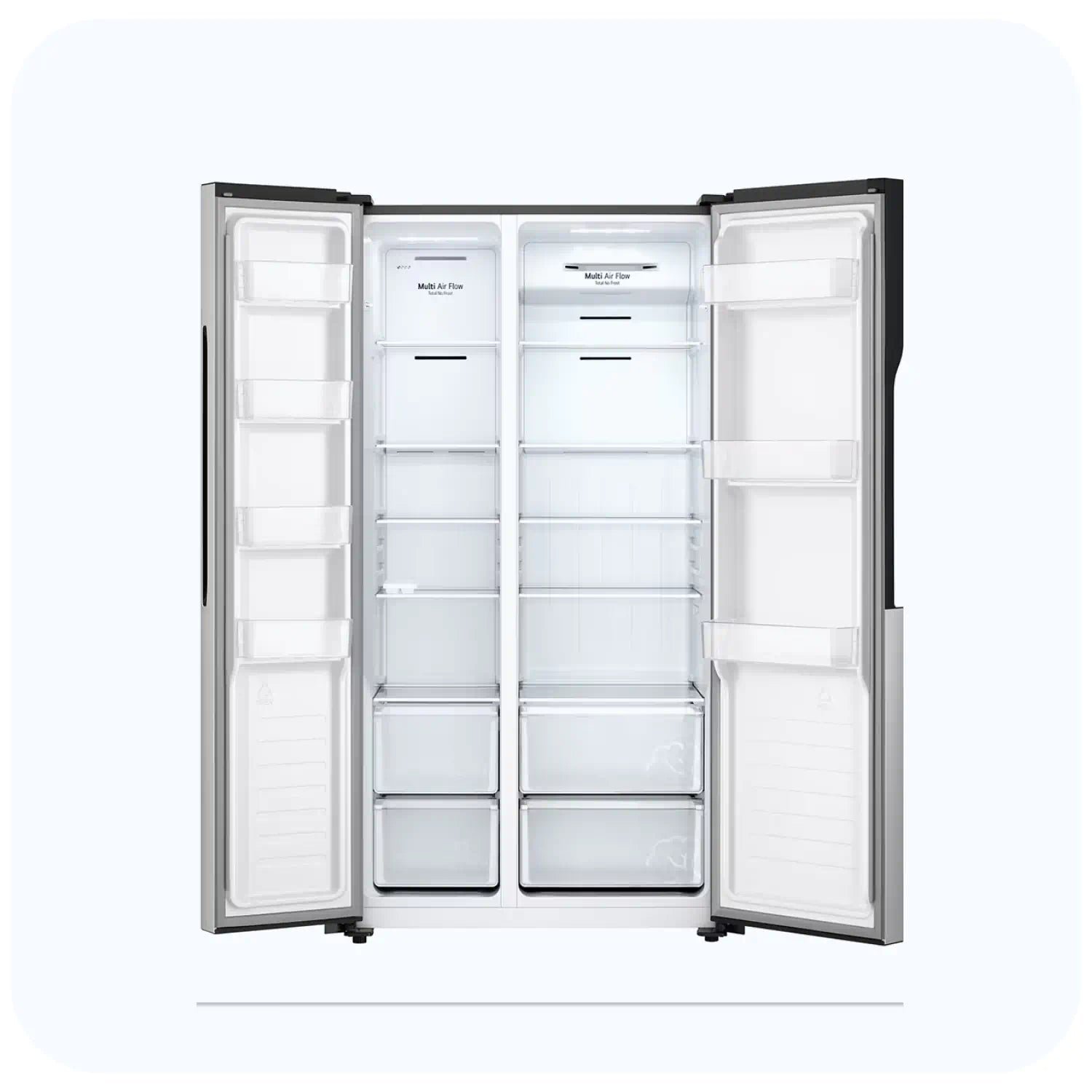 GR-B507PQAM_4_8dcf8bbd-08c8-4347-918d-f48f91e5adb9 Réfrigérateur LG GR-B507PQAM SIDE BY SIDE 508L SILVER