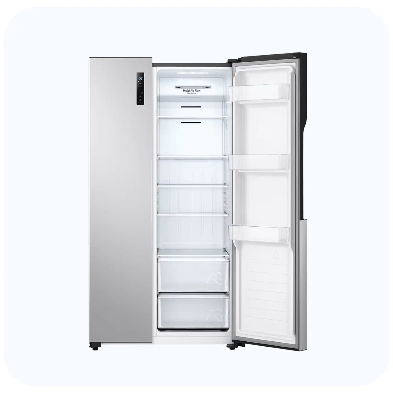 LG GR-B507PQAM SIDE BY SIDE 508L SILVER Refrigerator