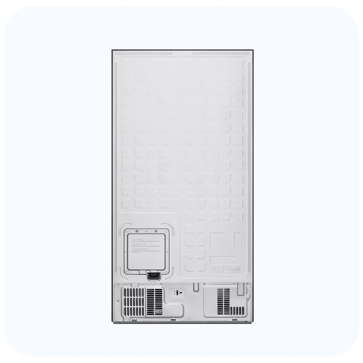 LG GR-B507PQAM SIDE BY SIDE 508L SILVER Refrigerator