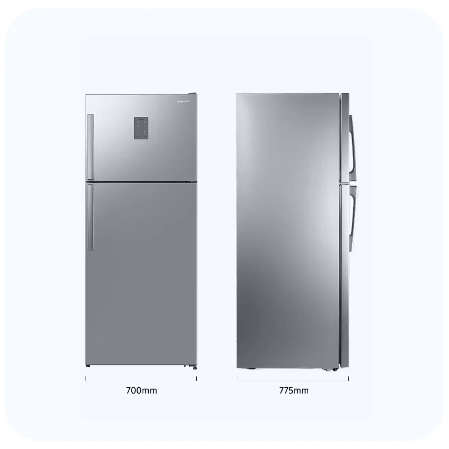 GR-B639NLCM_6 LG GR-B639NLCM COMBINED 70CM SILVER FRIDGE