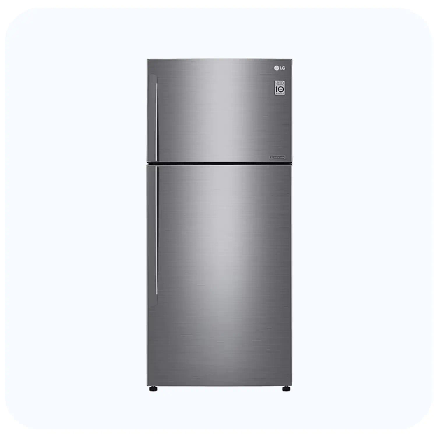 GR-C502HLCU_1 LG GR-C502HLCU 2 DOORS 410L STAINLESS STEEL FRIDGE