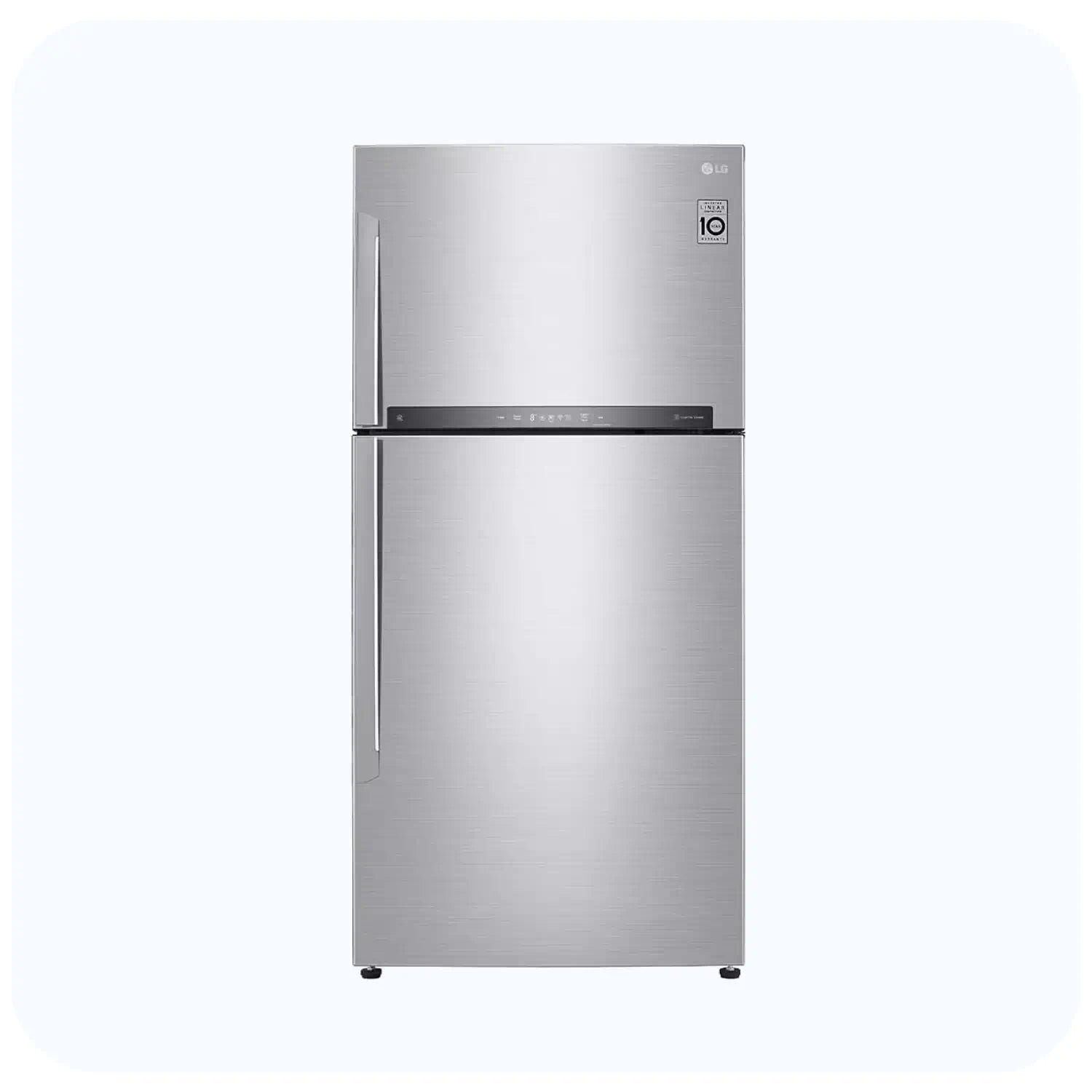 GR-H572HLHU_1 LG GR-H572HLHU 2 DOORS 471L REFRIGERATOR WITH SILVER DISPLAY
