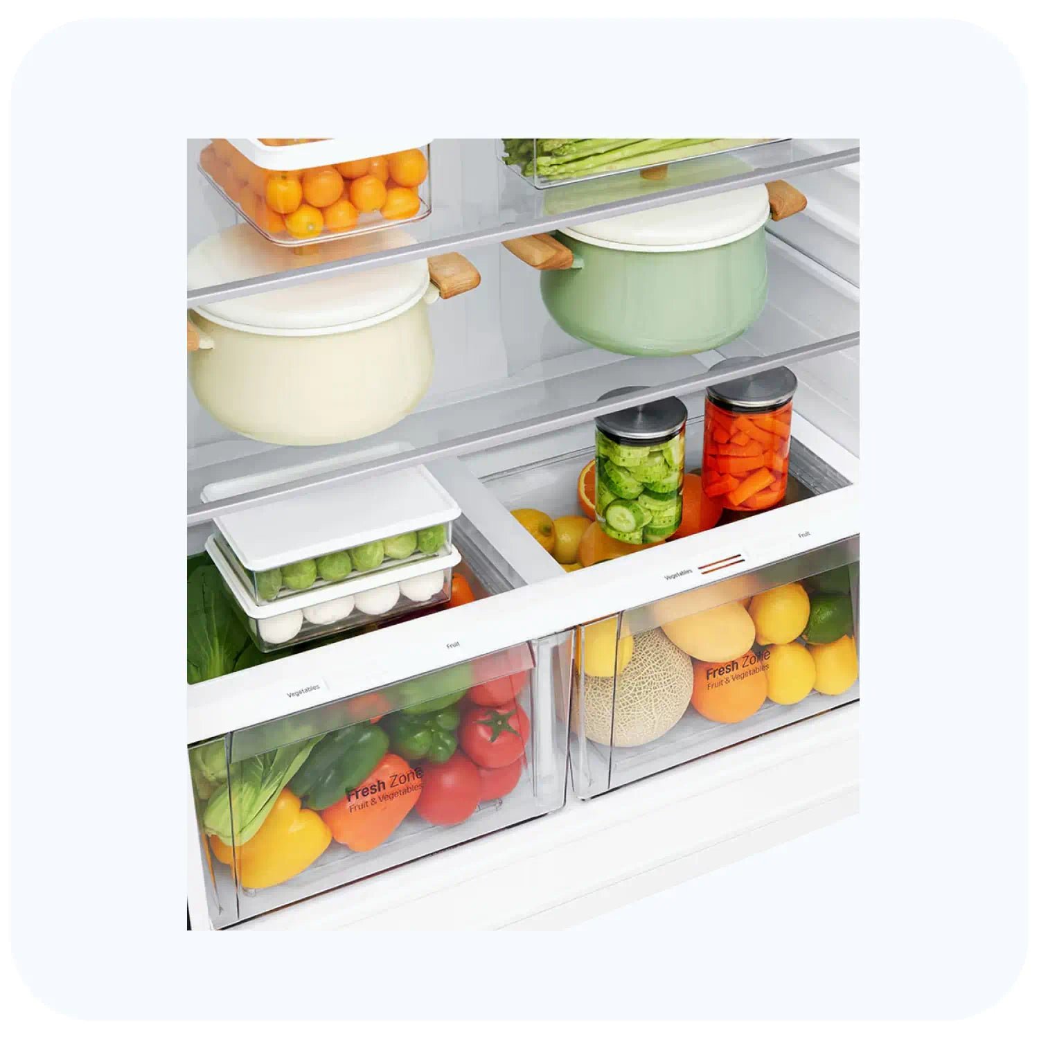 GR-H802HLHM_3 Refrigerateur GR-H802HLHM LG 2 DOORS 592L NET STAINLESS STEEL