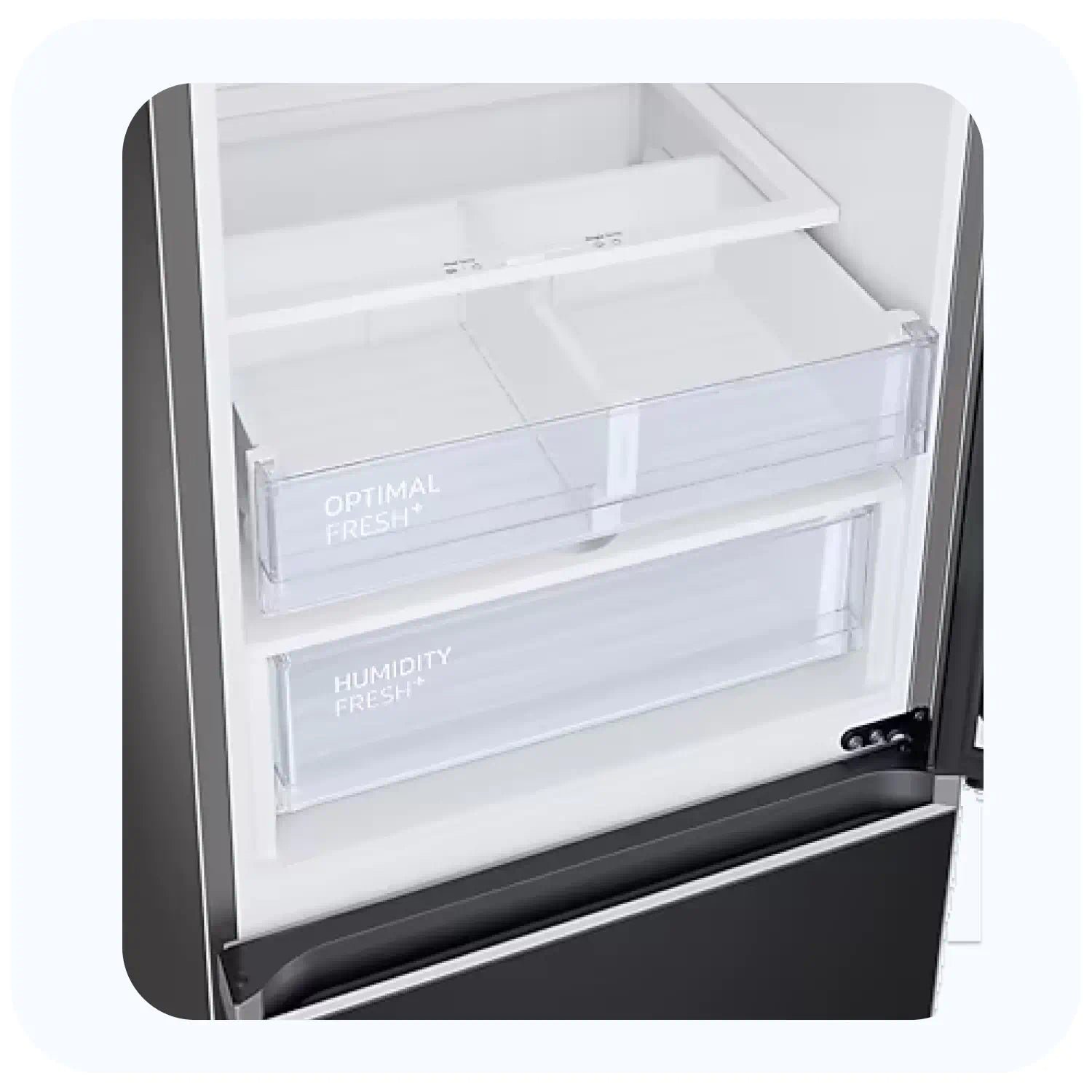 SAMSUNG RB34C673EB1 COMBINED NO-FROST BLACK REFRIGERATOR WITH DISPLAY