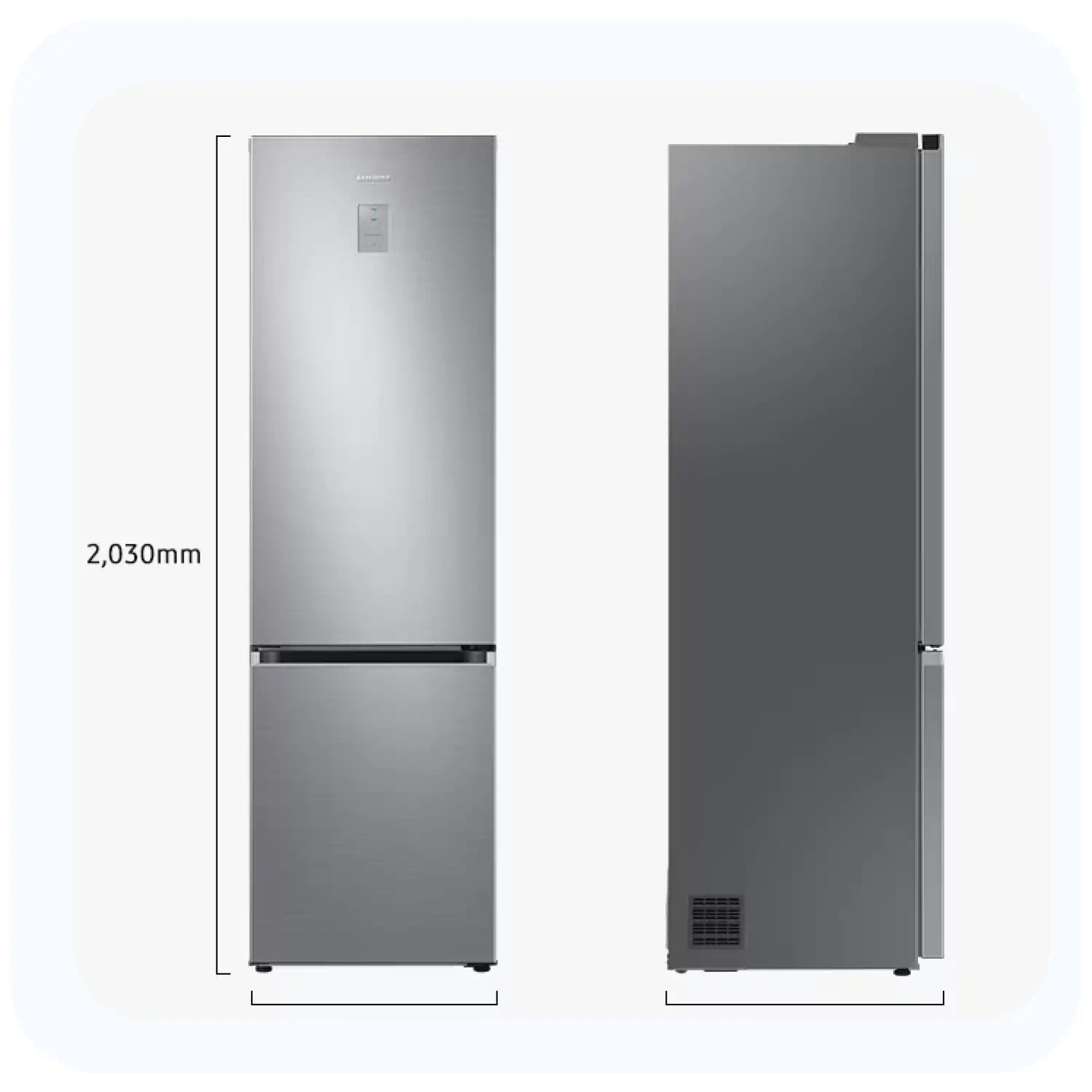 Réfrigérateur SAMSUNG RB34C673EB1 COMBINE NO-FROST NOIR AVEC AFFICHEUR