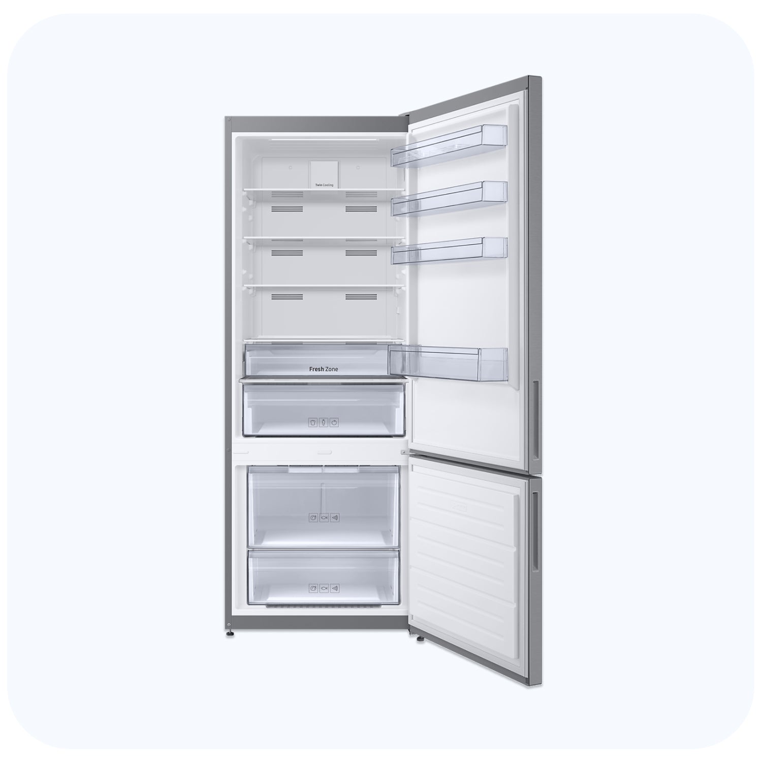Réfrigérateur SAMSUNG Combiné RB44TS134SA 449L