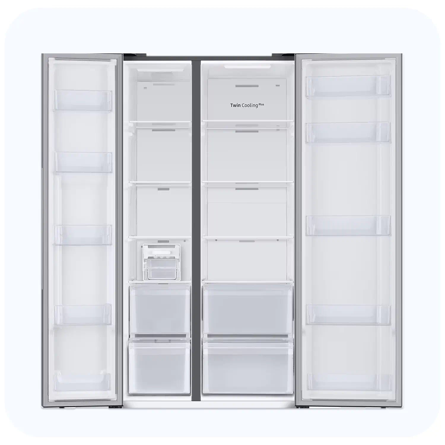 Samsung Side by Side Refrigerator - 641L Net – RS66A8100S9