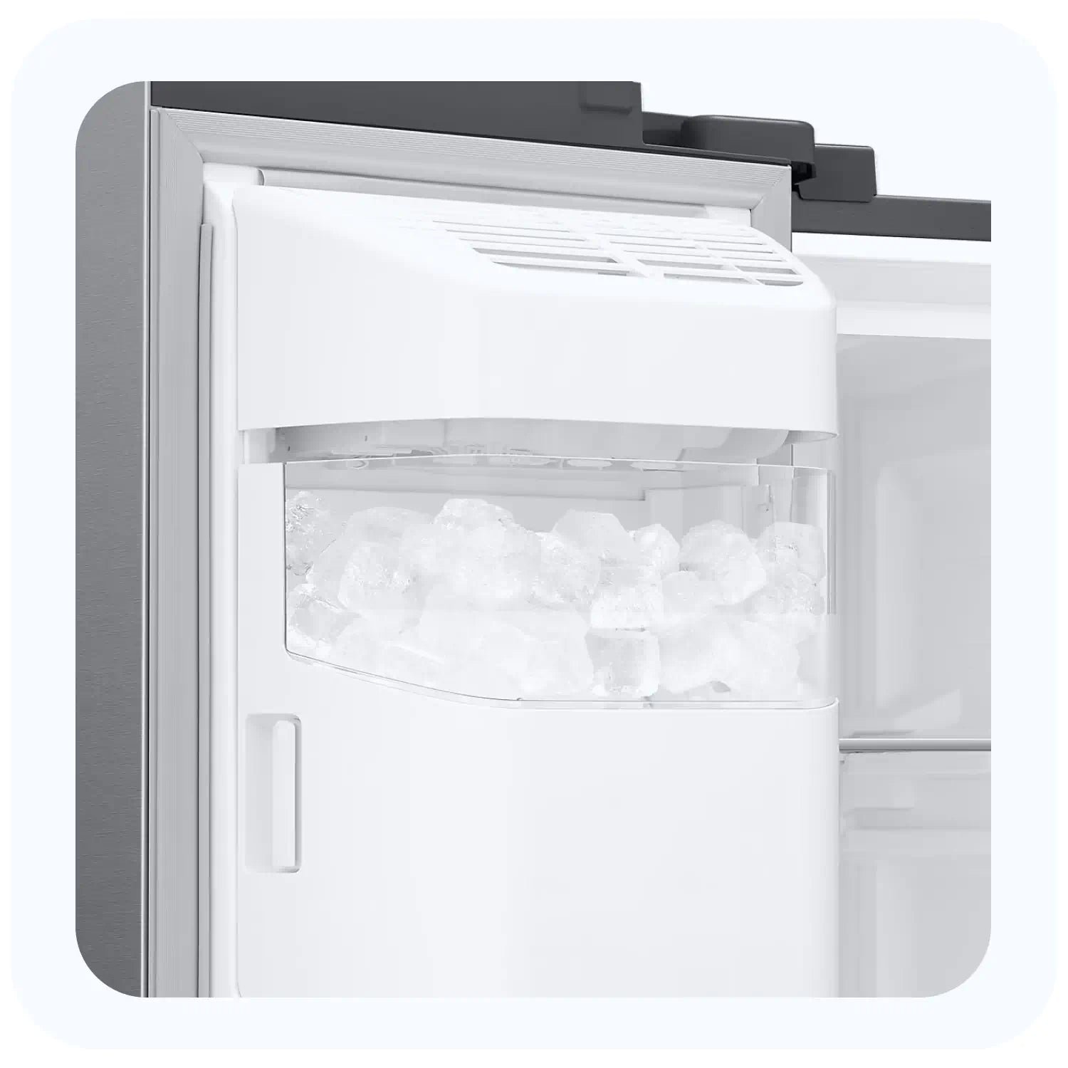 Samsung Side by Side Refrigerator - 609L Net – RS68A8820SL