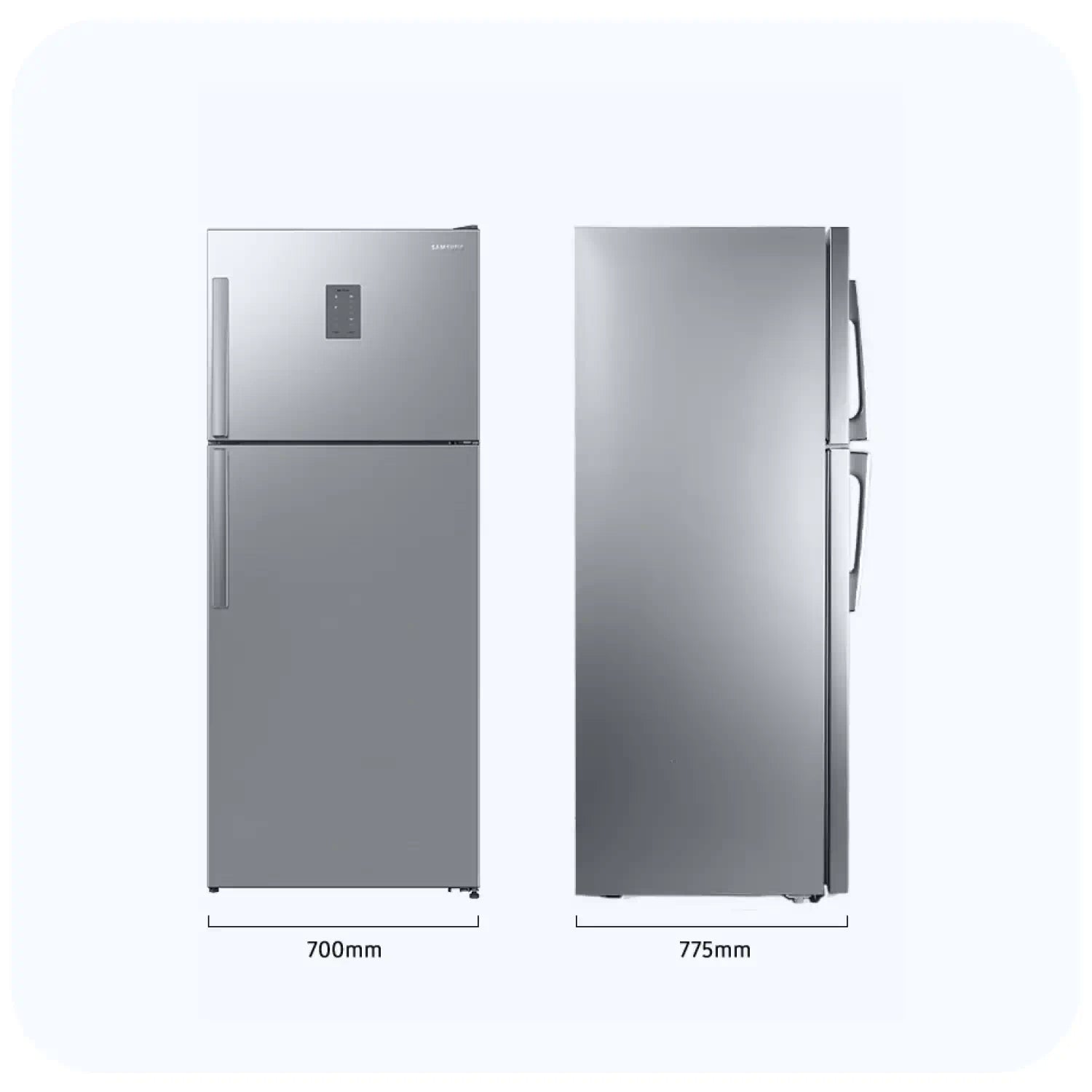 REFREGIRATEUR SAMSUNG RT30A3000SA 2 PORTES NO-FROST GRIS