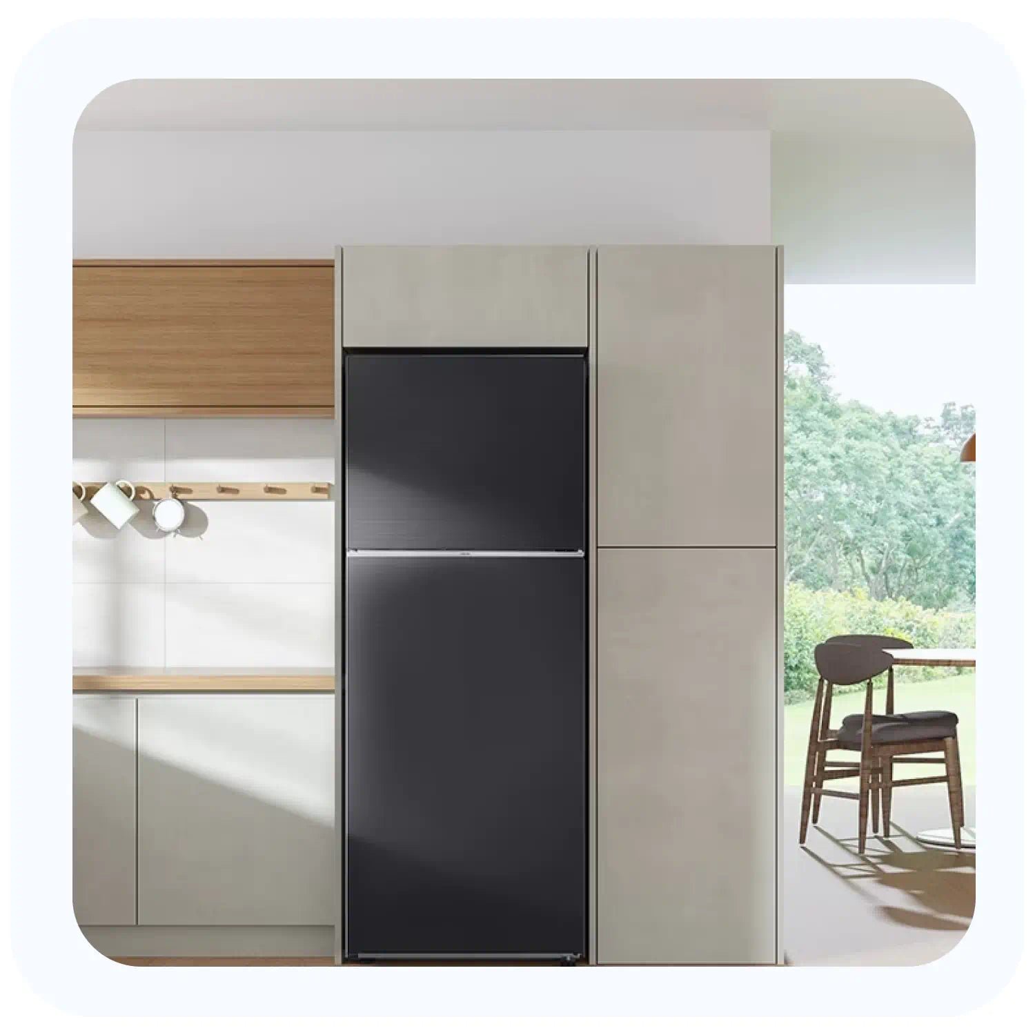 SAMSUNG 2 DOOR NO-FROST GREY RT38CG6400S9MA refrigerator