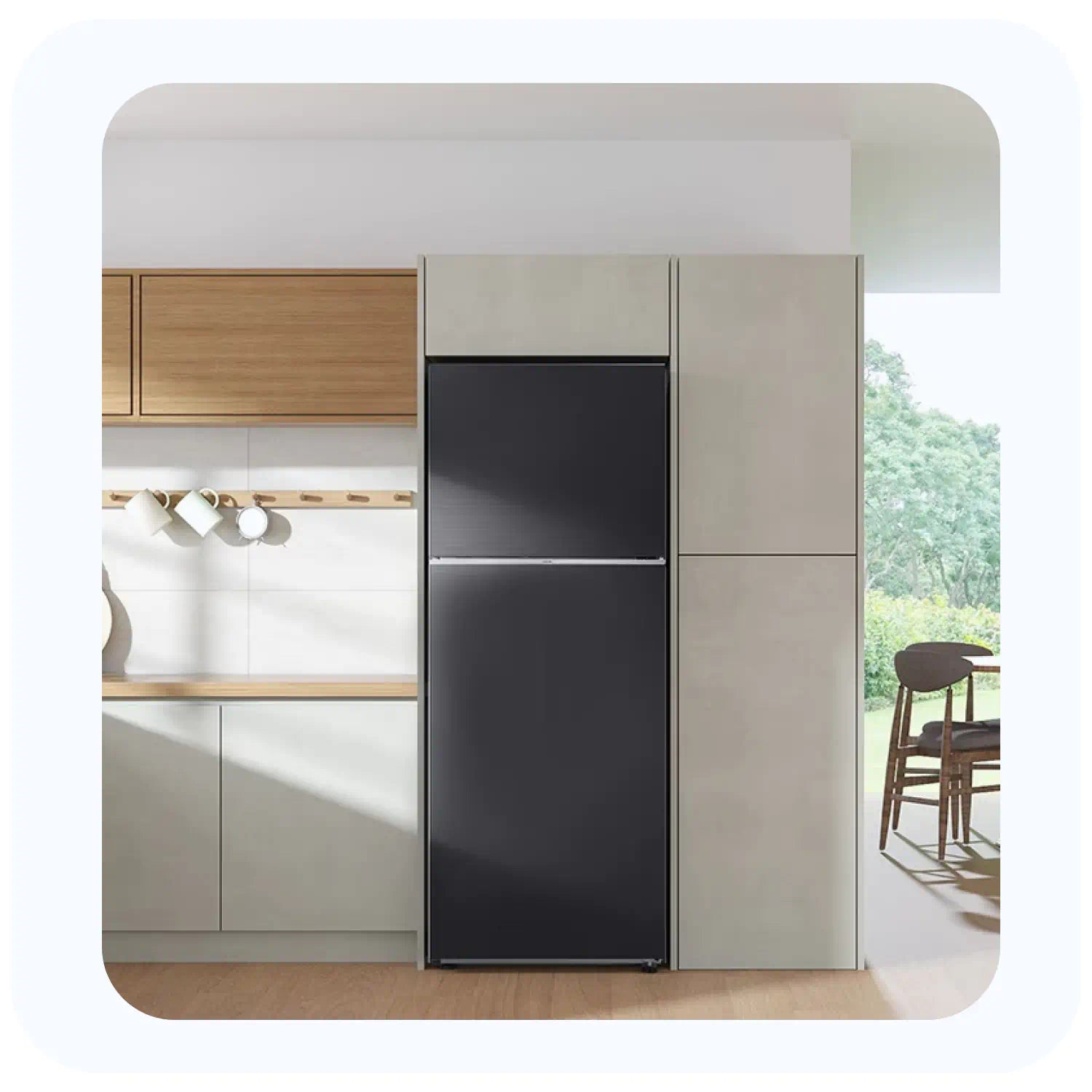 SAMSUNG RT42CG6420S9 2 DOORS NO-FROST GREY REFRIGERATOR
