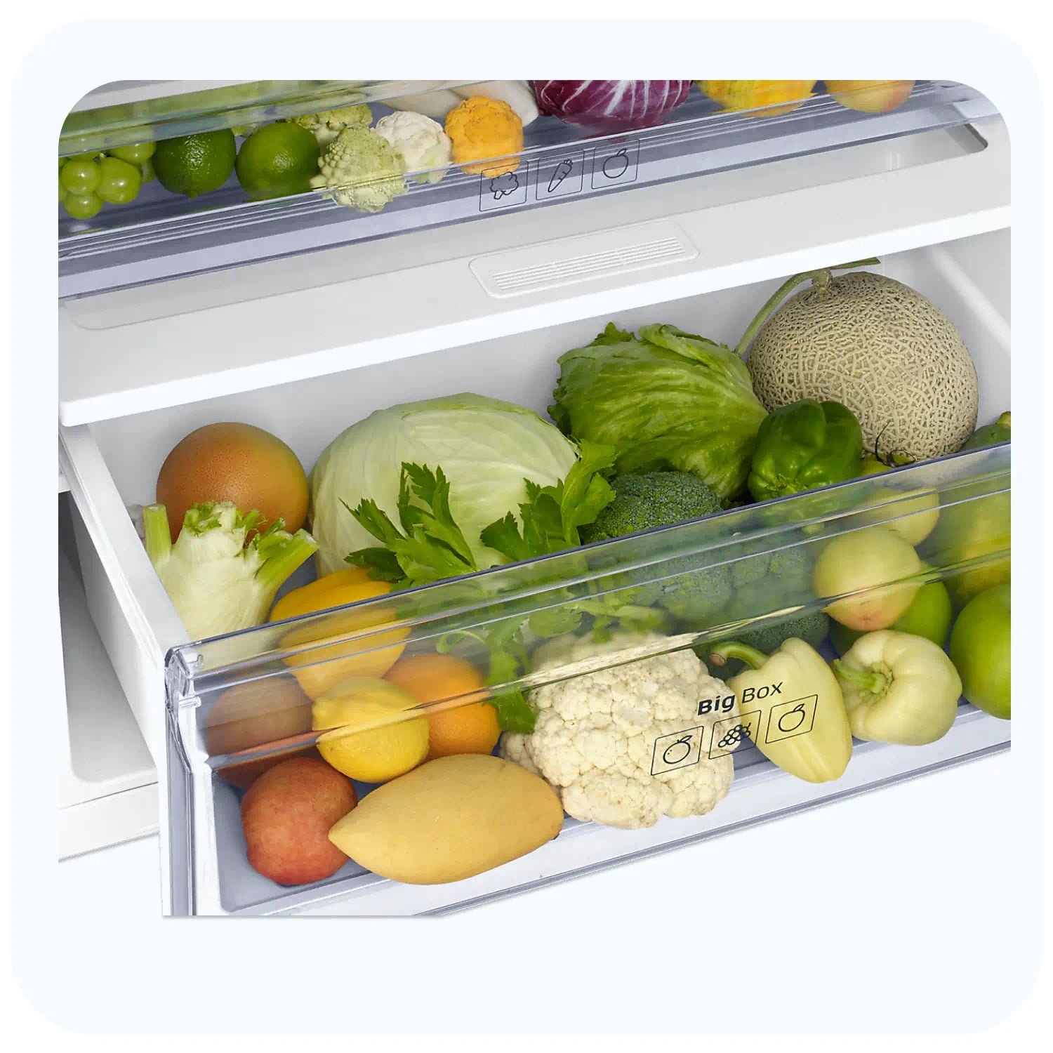 Samsung 2 Door Refrigerator 543L Silver RT53K6371SL