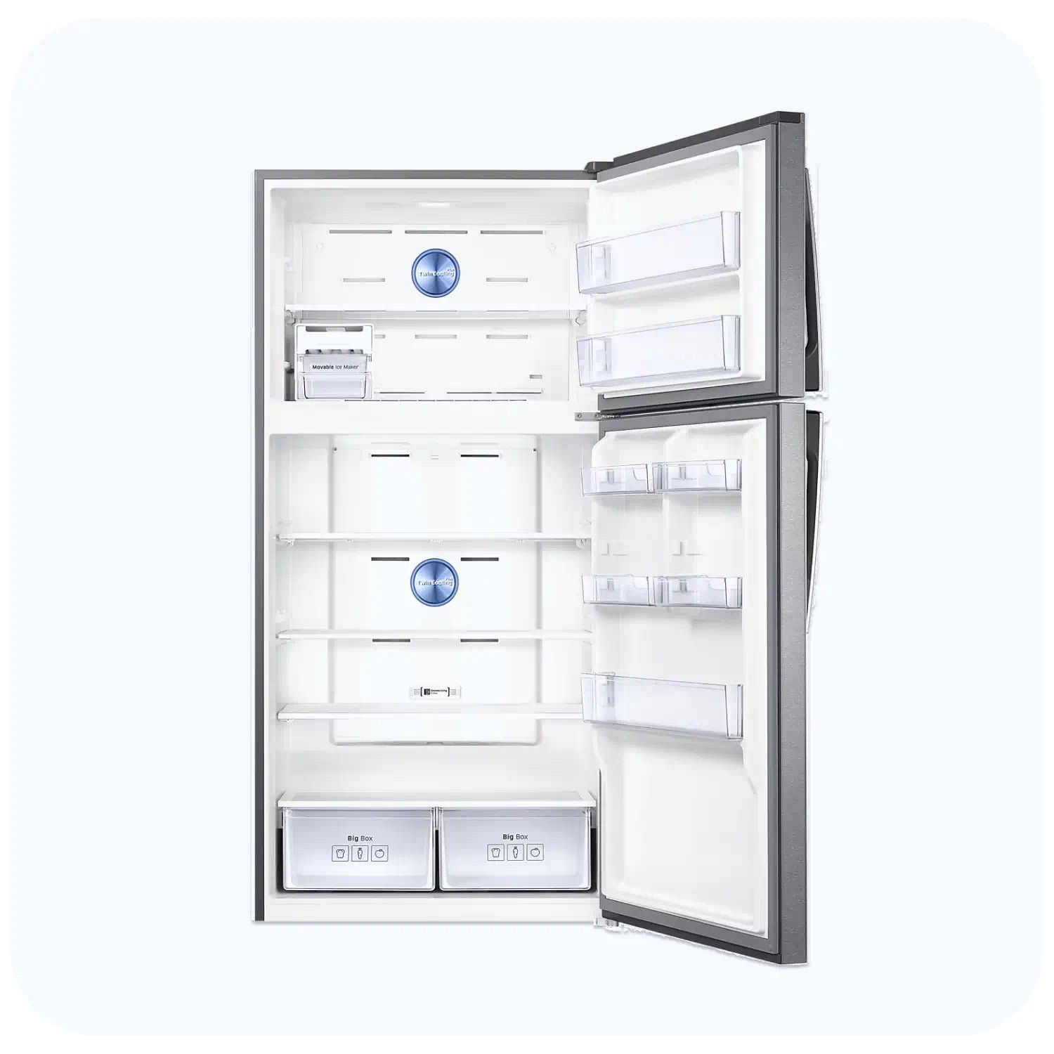 Samsung RT58K7000SL 2 Door 596L Grey Refrigerator