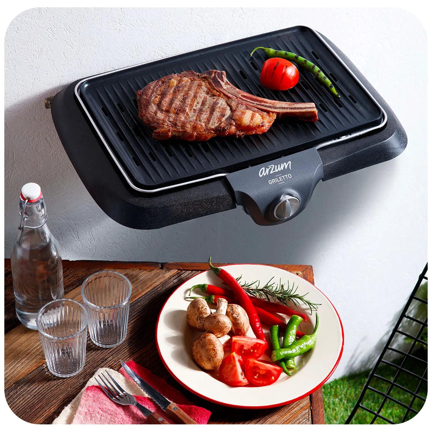 Gril Électrique Grilleto AR2015