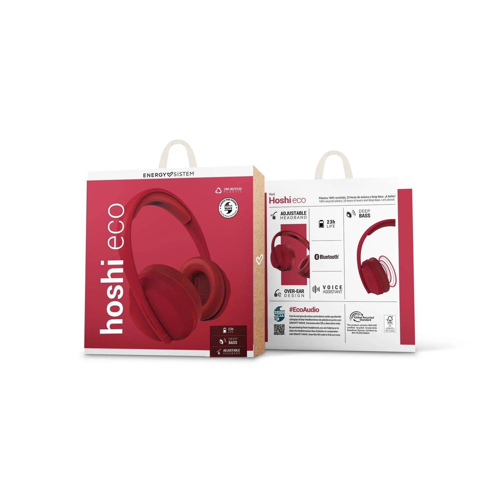 Energy-Sistem-Casque-BT-Hoshi-ECO-Rouge_1 Energy Sistem Hoshi ECO - Rouge