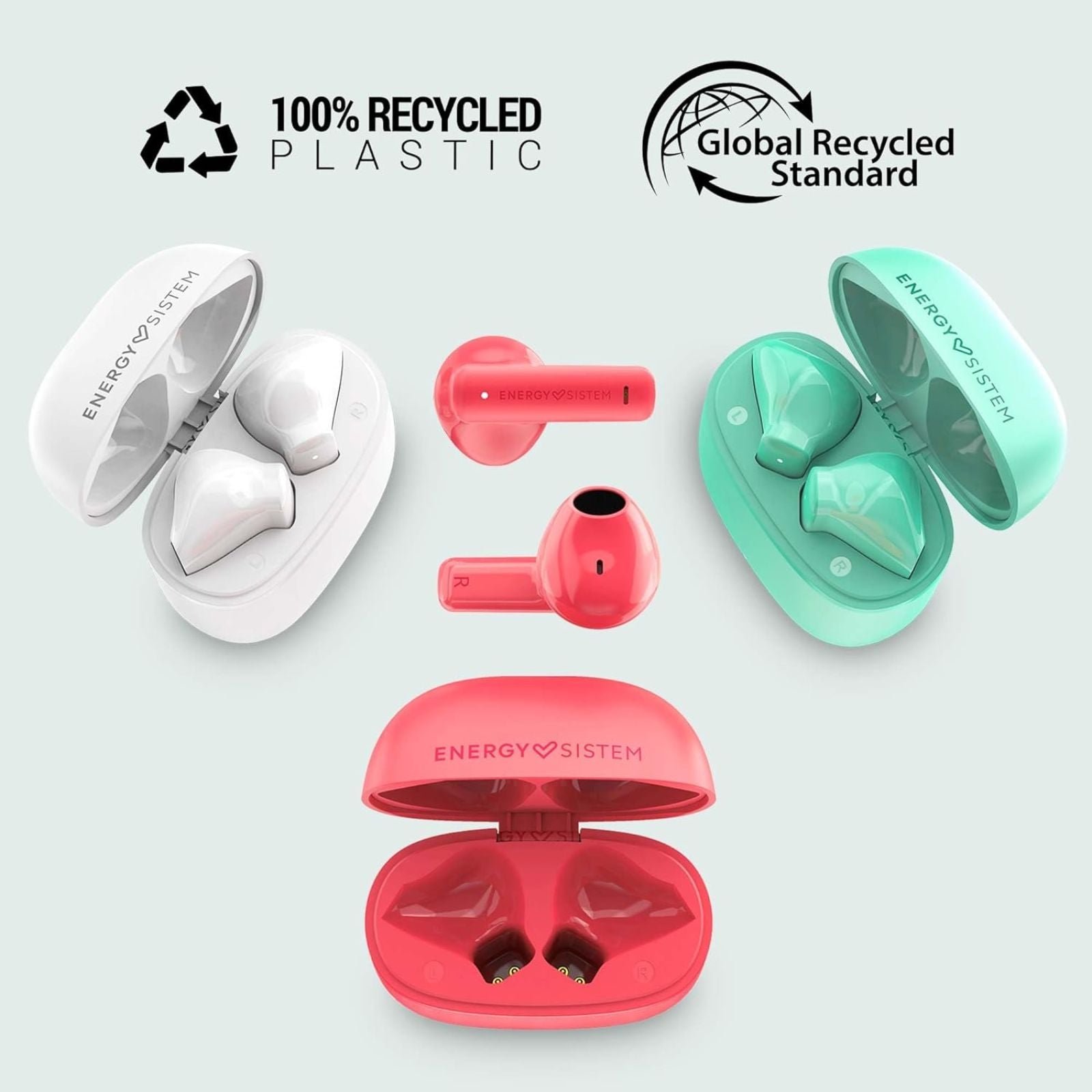 Energy Sistem Ecouteurs TWS StreetMusic Coral