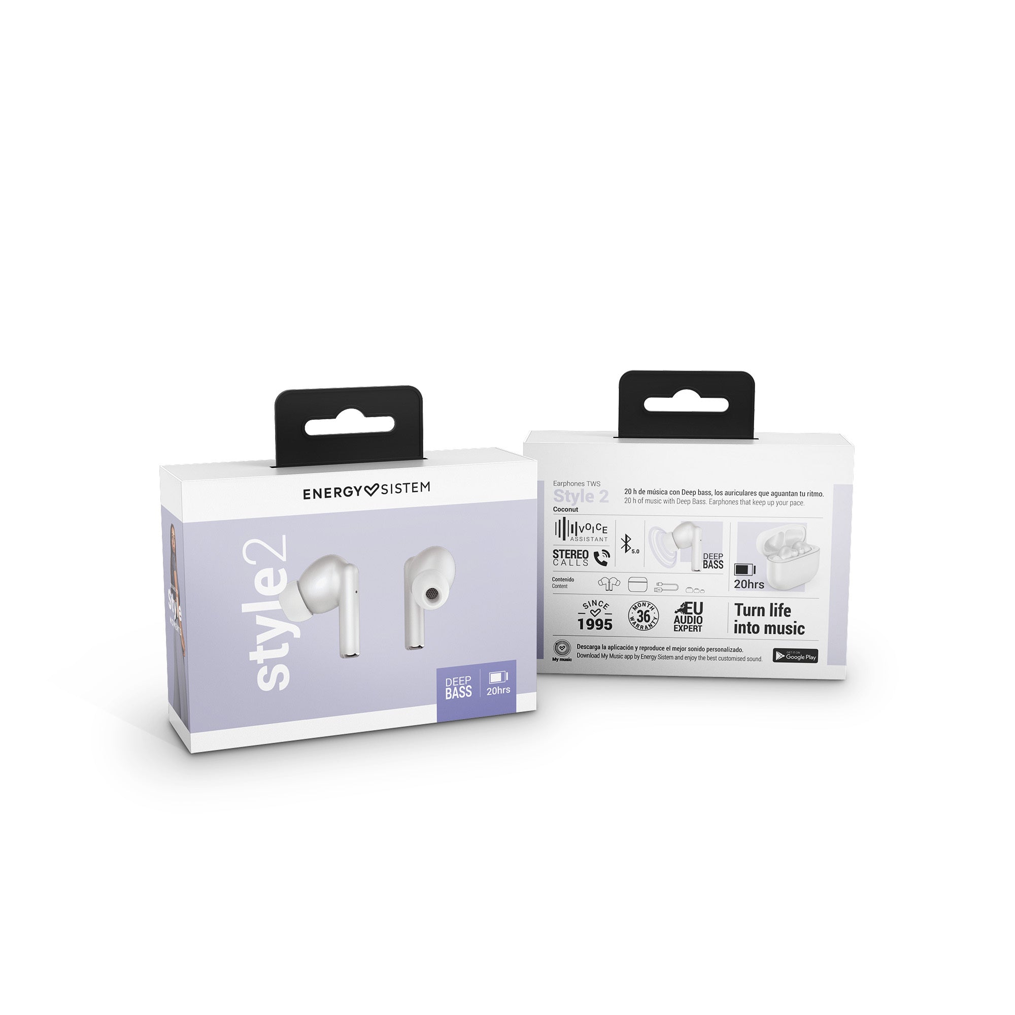 Energy Sistem Style 2 True Wireless Coconut