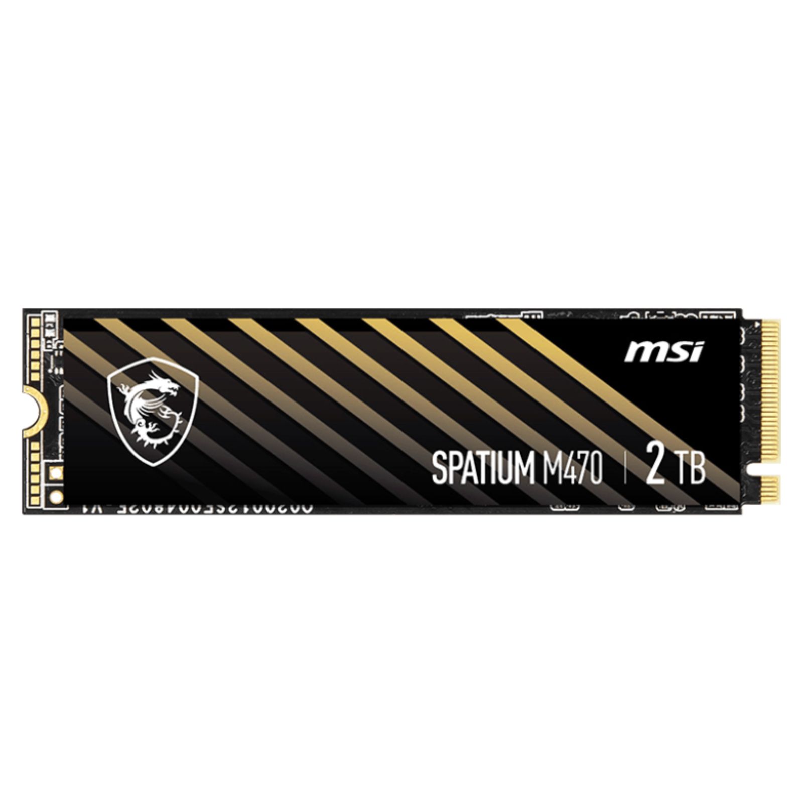 MSI SSD Interne SPATIUM M470 PRO PCIe 4.0 NVMe M.2 2TB