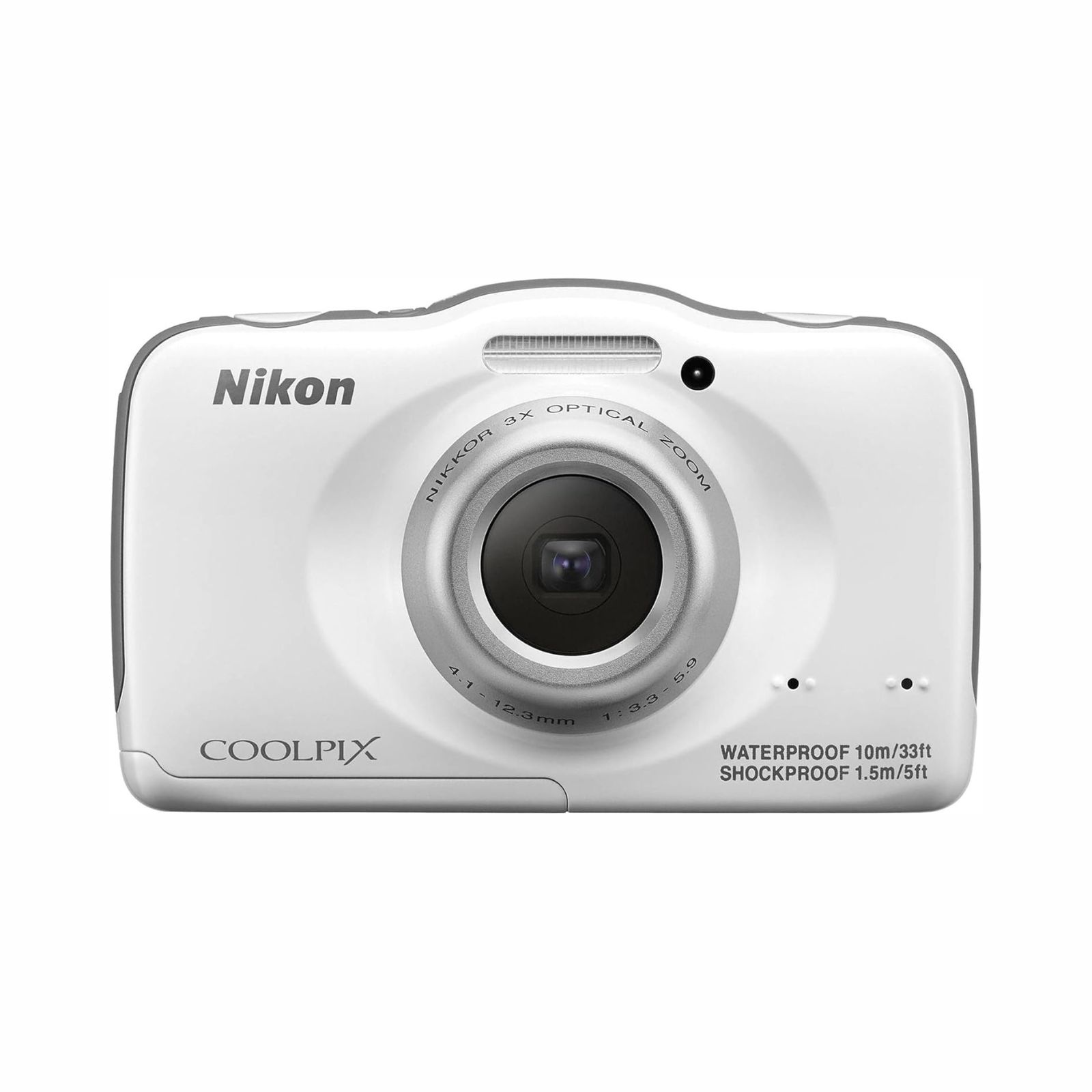 Nikon Coolpix S32 - Blanc 13.2 Mégapixels