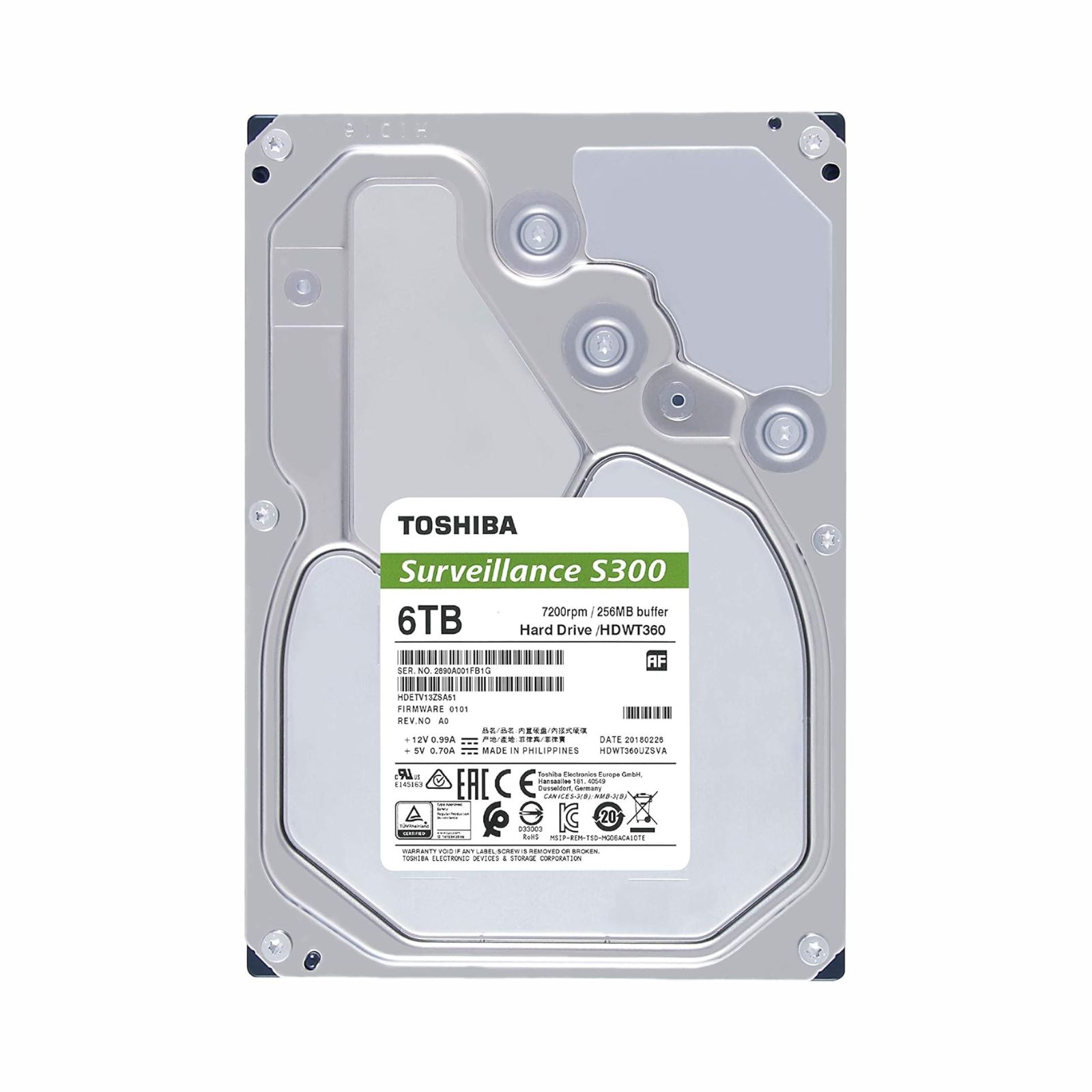 Toshiba HDD S300 - 6TB
