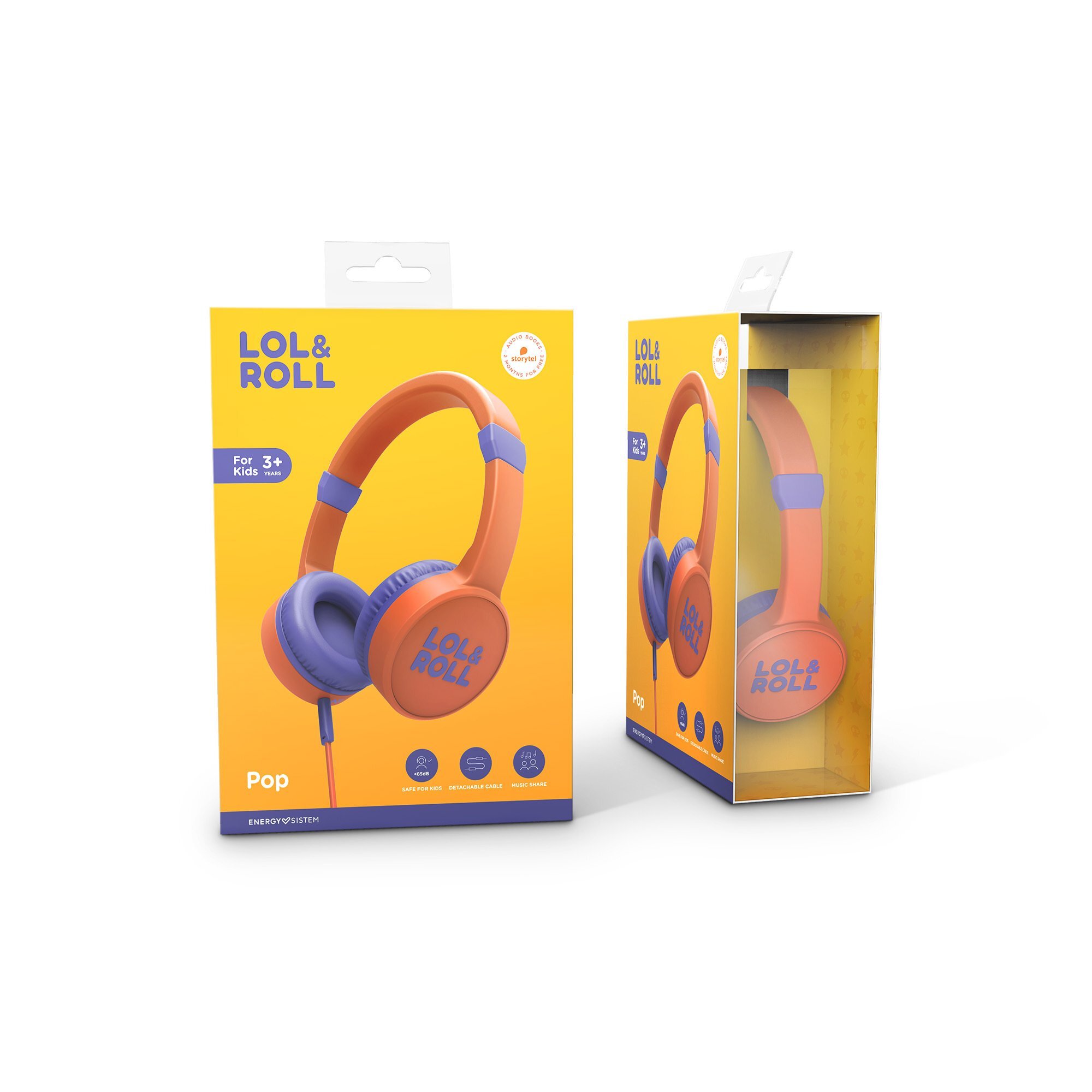 Energy Sistem Lol&Roll Pop Kids - Orange