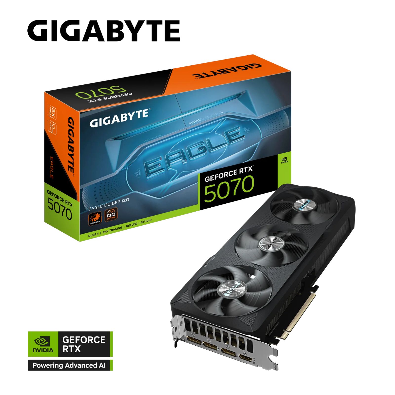 Gigabyte GeForce RTX 5070 EAGLE OC - 12GB