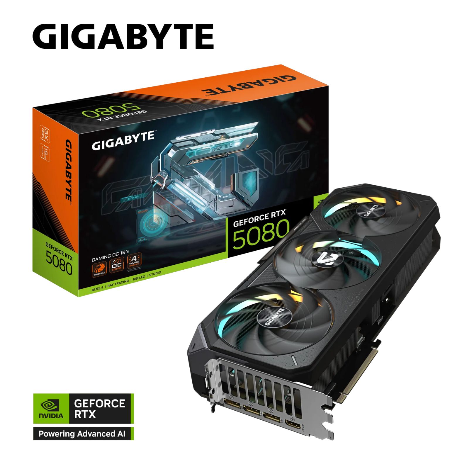 Gigabyte GeForce RTX 5080 GAMING OC - 16G