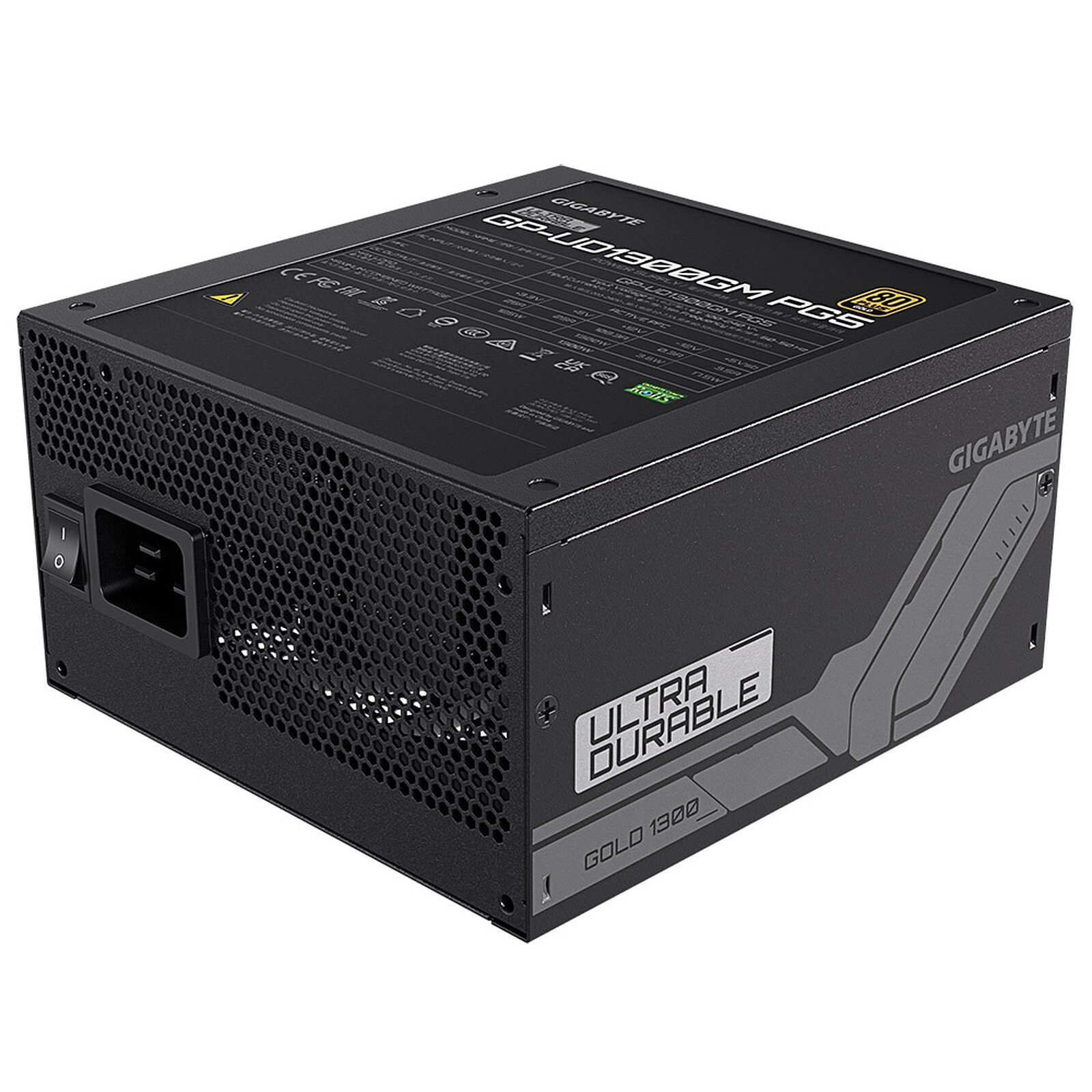 Gigabyte UD1300GM PG5PSU - 1300W (3) Gigabyte UD1300GM PG5/PSU - 1300W