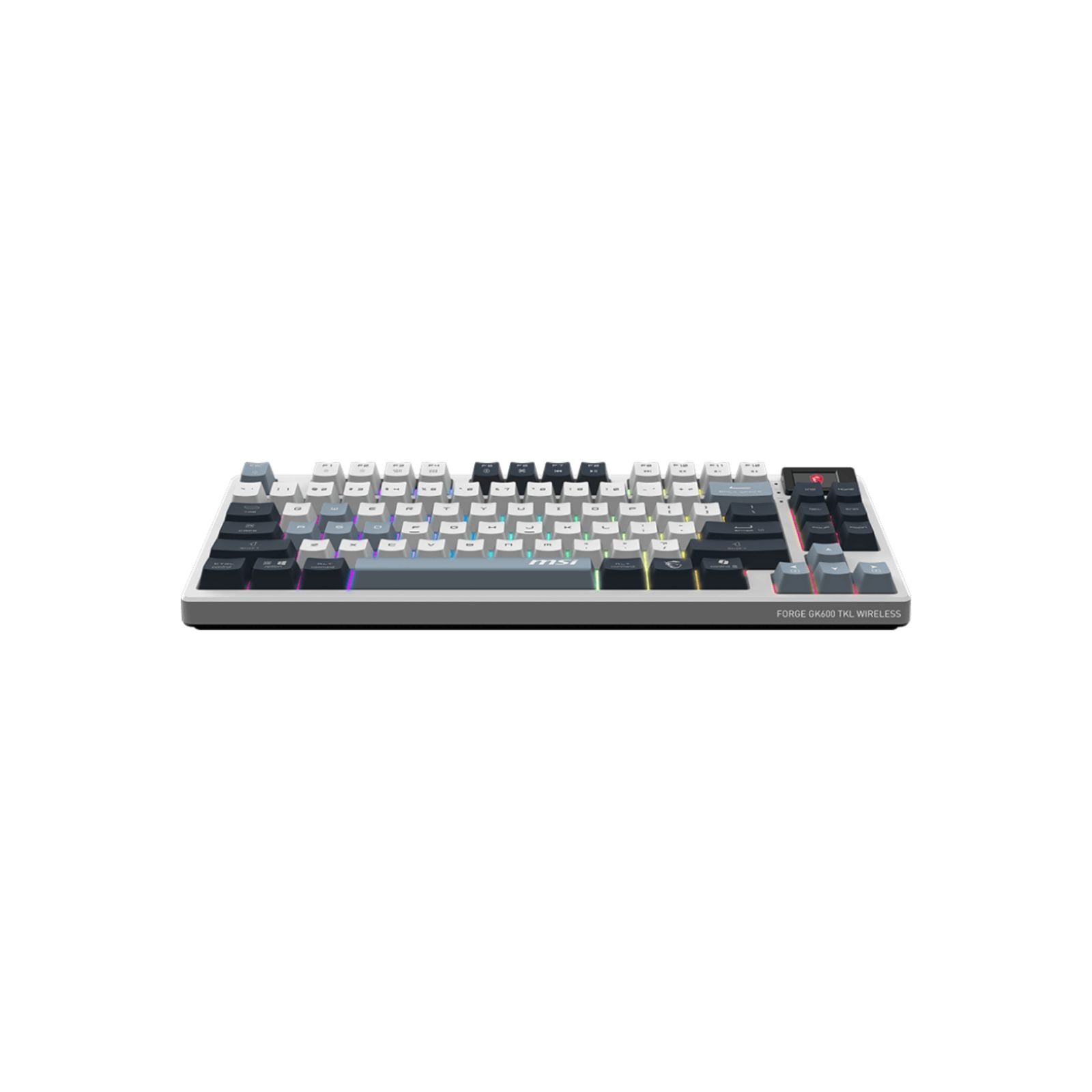 MSI Forge GK600 TKL - Blanc Sky Fr