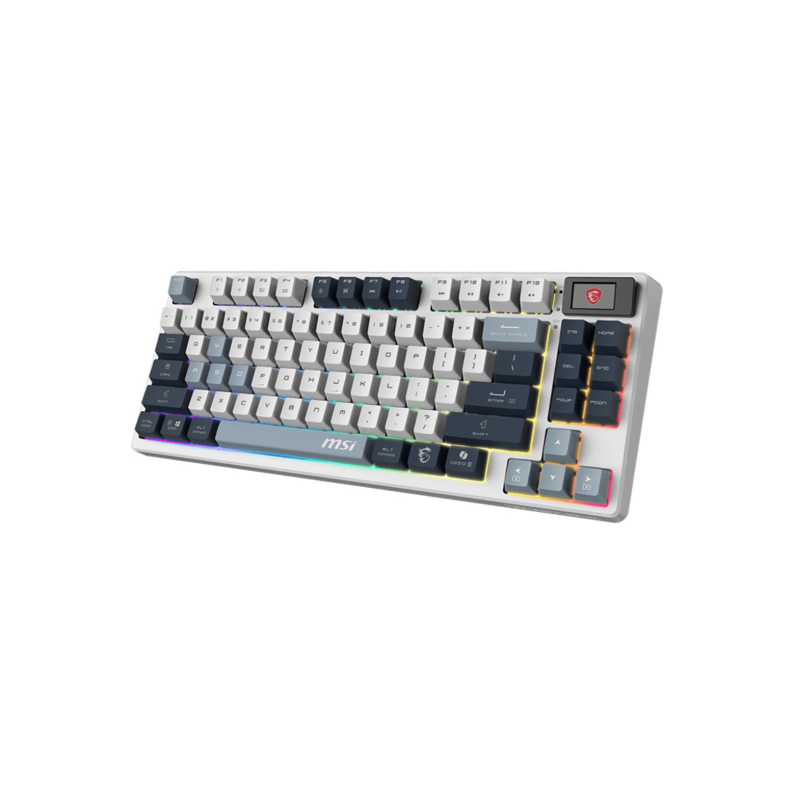 MSI Forge GK600 TKL - Blanc Sky Fr