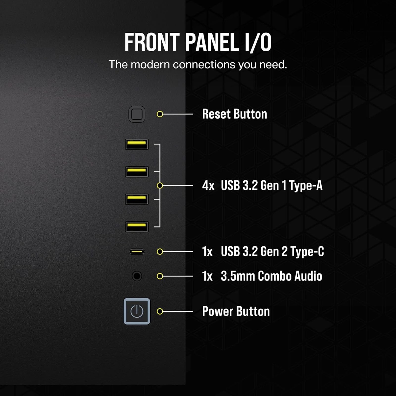 1 Corsair iCUE LINK 6500X RGB Mid-Tower - Noir