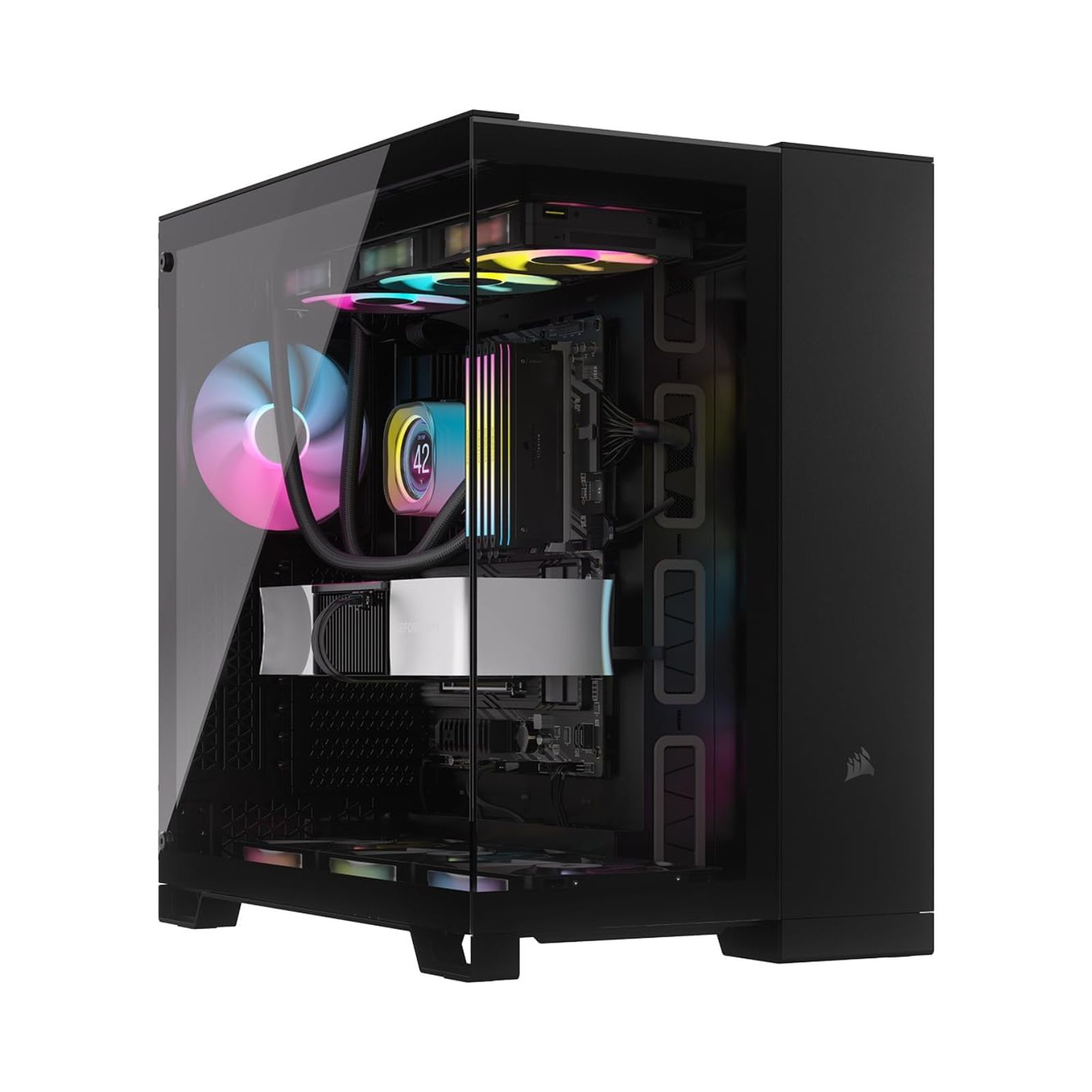 Corsair iCUE LINK 6500X RGB Mid-Tower, Black