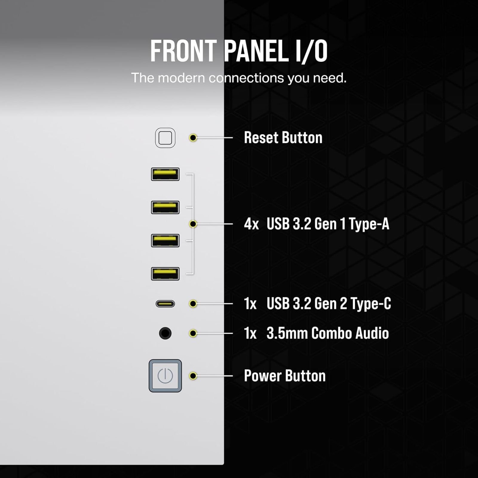 6 Corsair iCUE LINK 6500X RGB Mid-Tower, Black