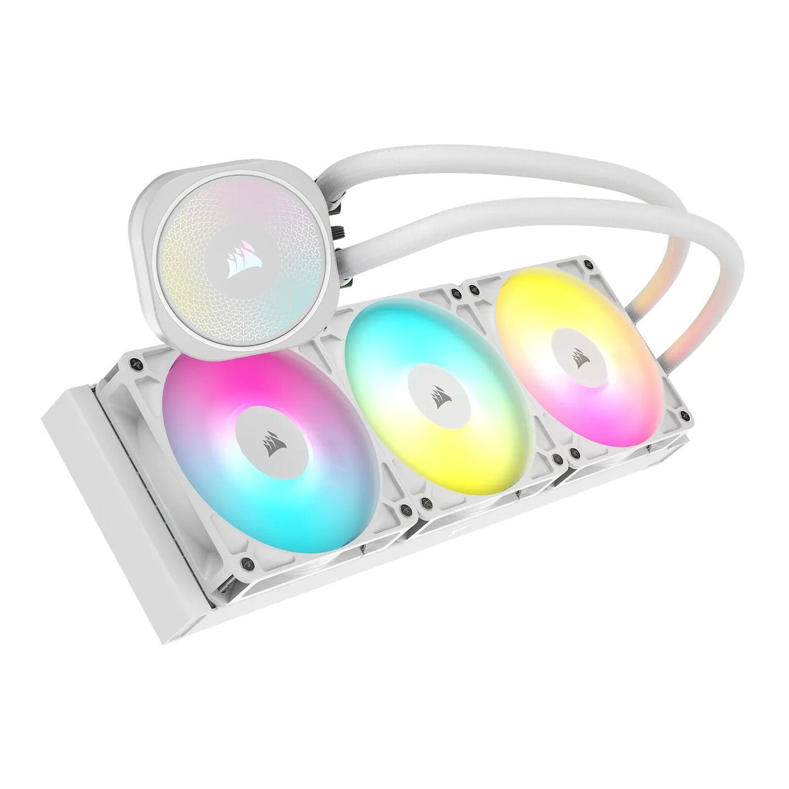 CORSAIR Nautilus ARGB 360mm - Blanc (4) CORSAIR Nautilus ARGB 360mm - Blanc