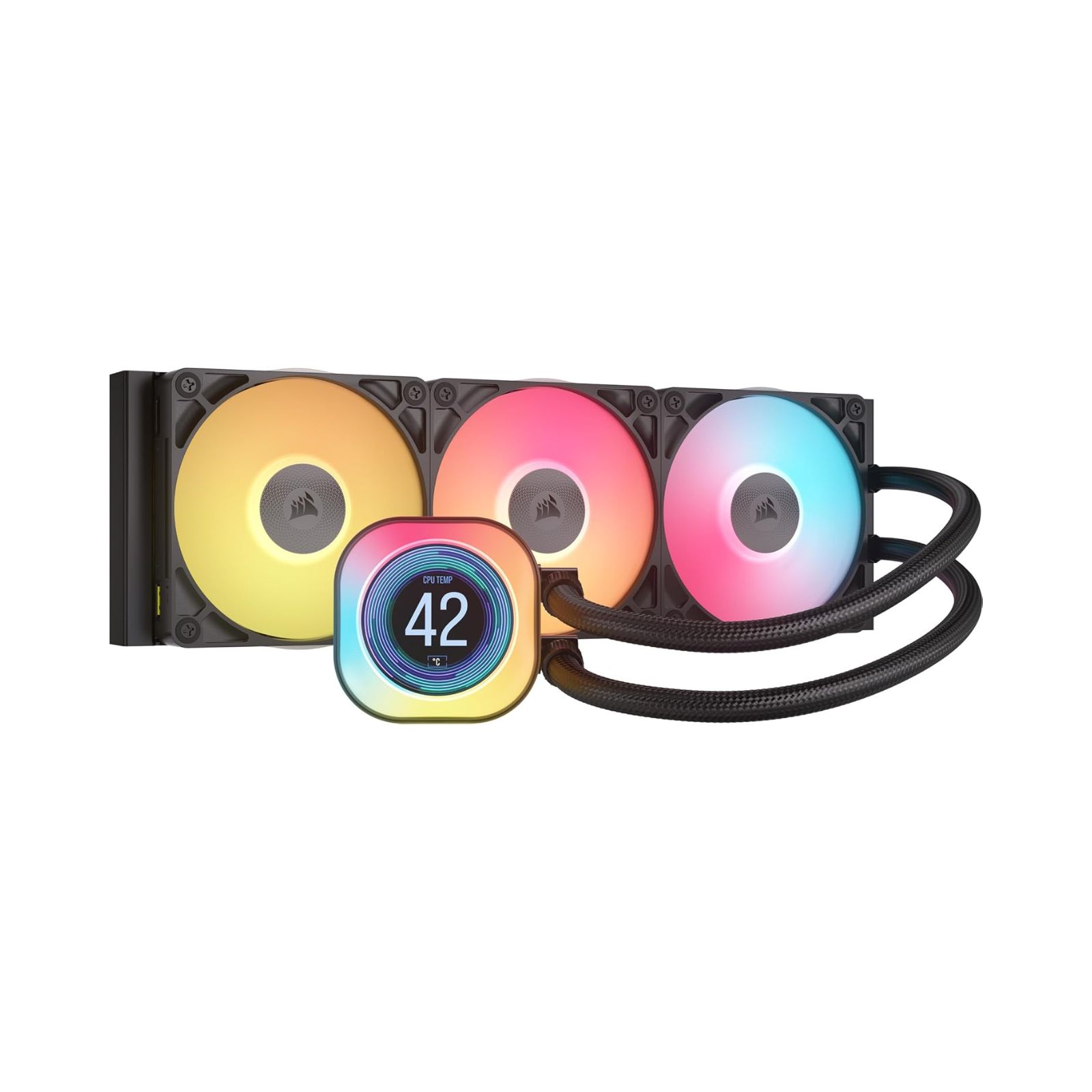CORSAIR iCUE Link Titan 360 RX LCD