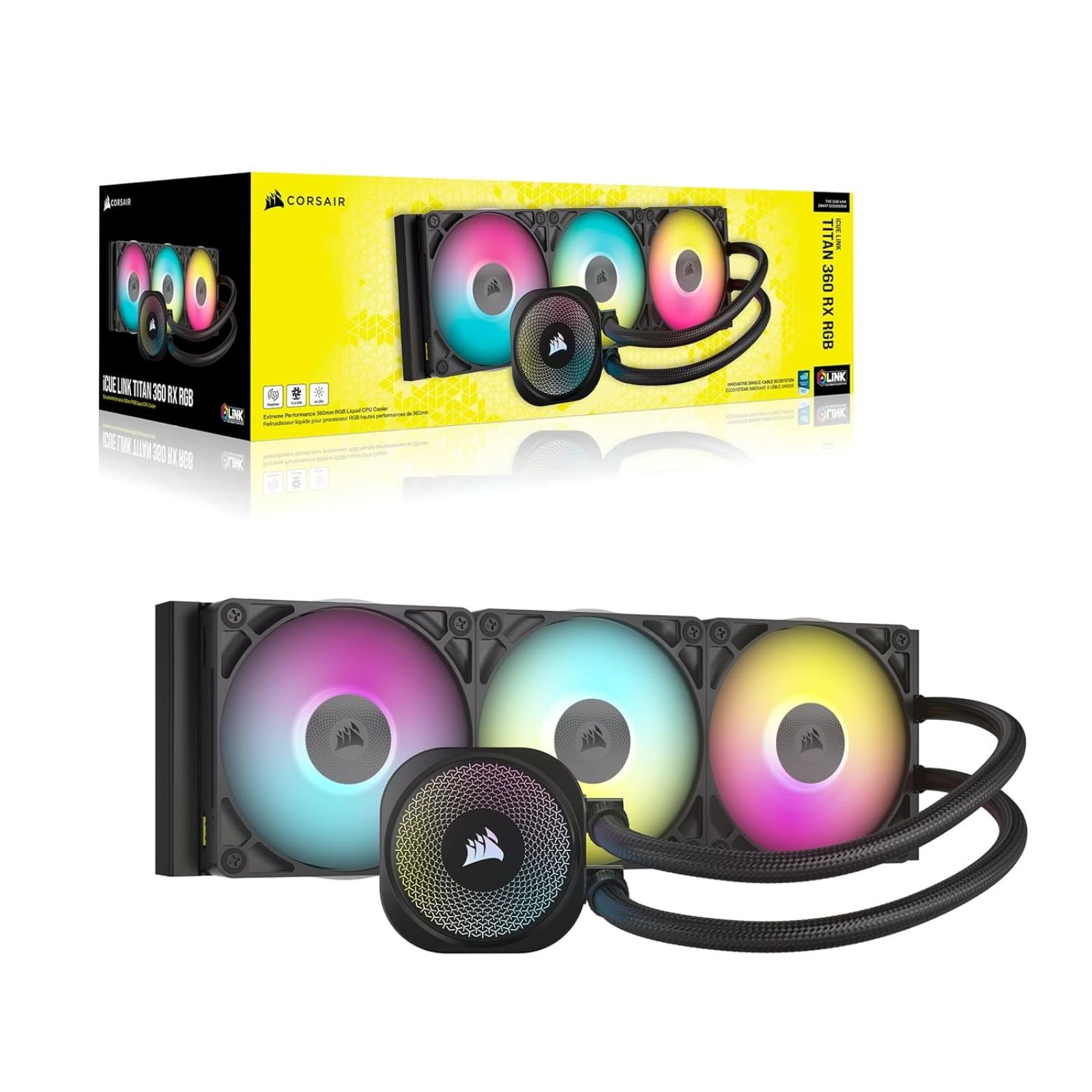 Corsair iCUE Link Titan 360 RX RGB - 360mm